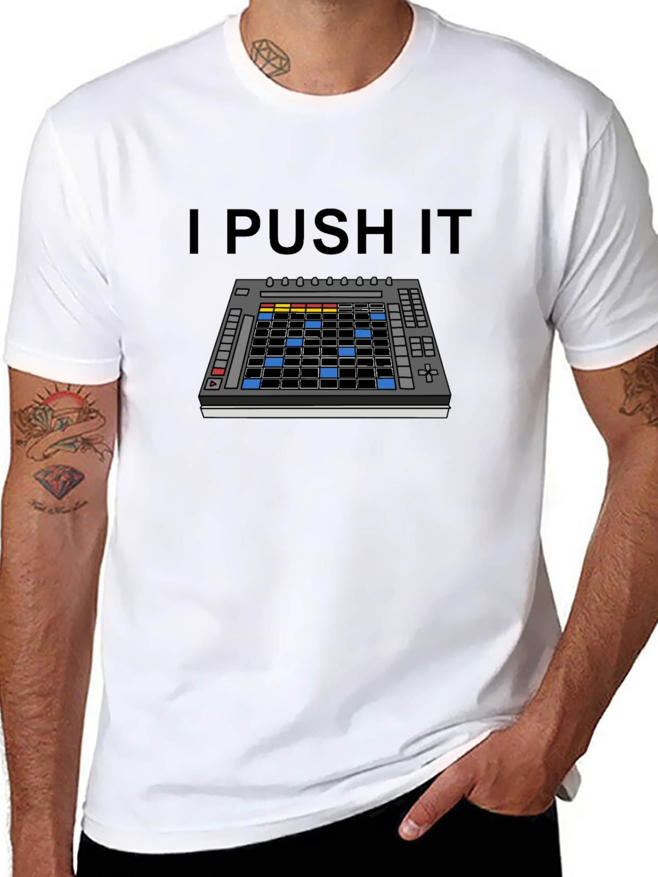 I Push It Music Producer Shirt