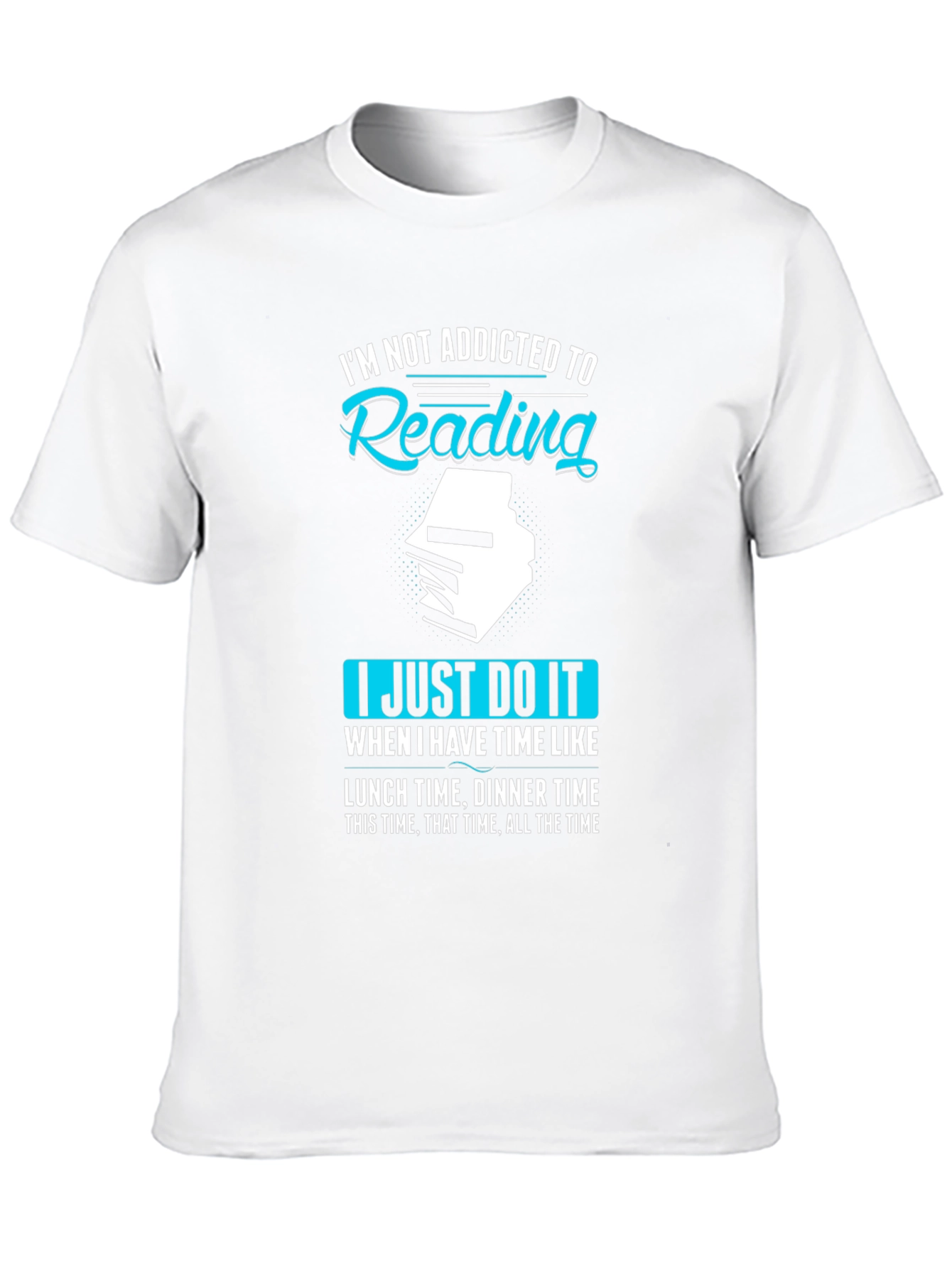 Reading Addict Black T-Shirt
