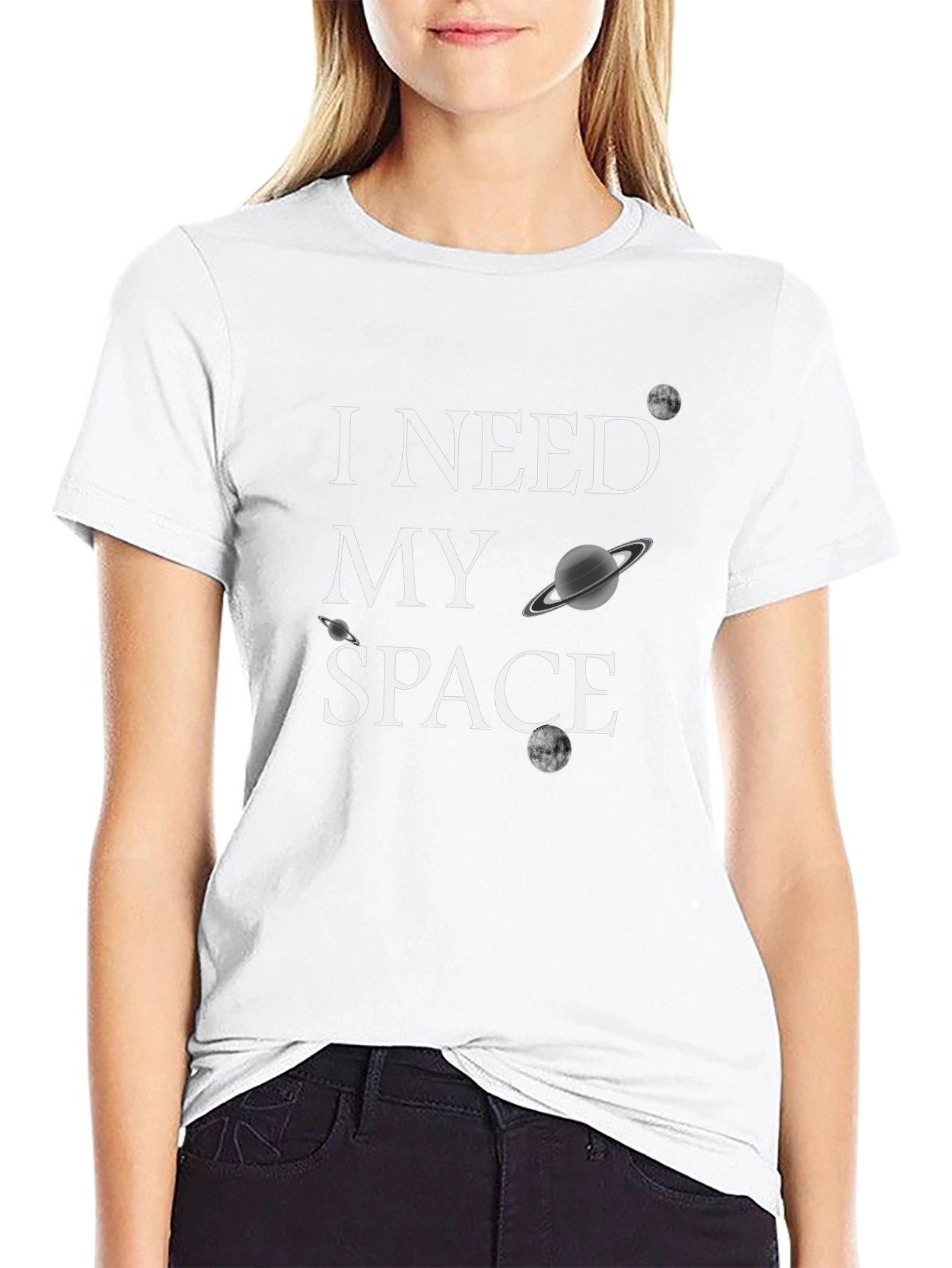 I Need My Space T-Shirt - Unique Galaxy Design