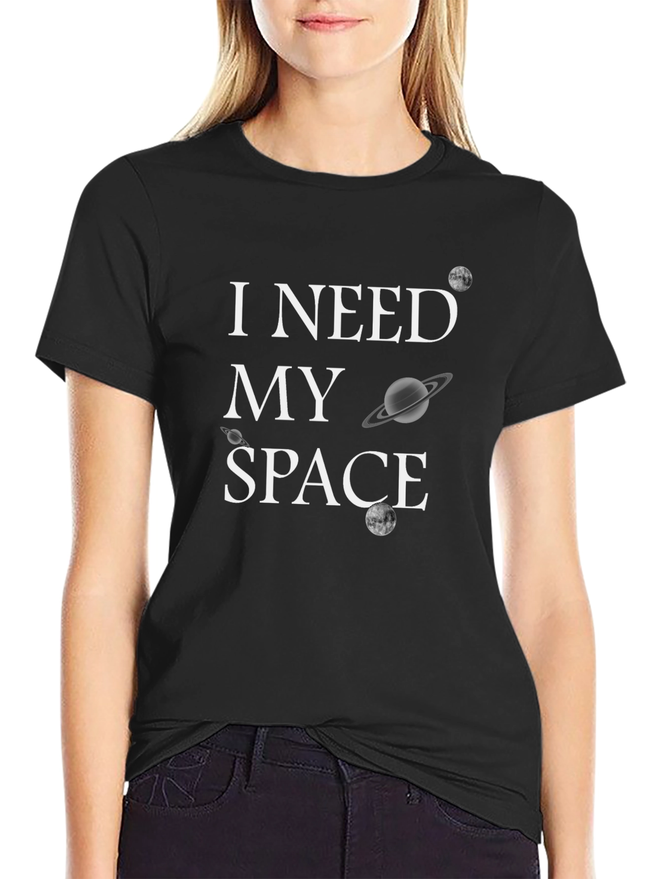 I Need My Space T-Shirt - Unique Galaxy Design