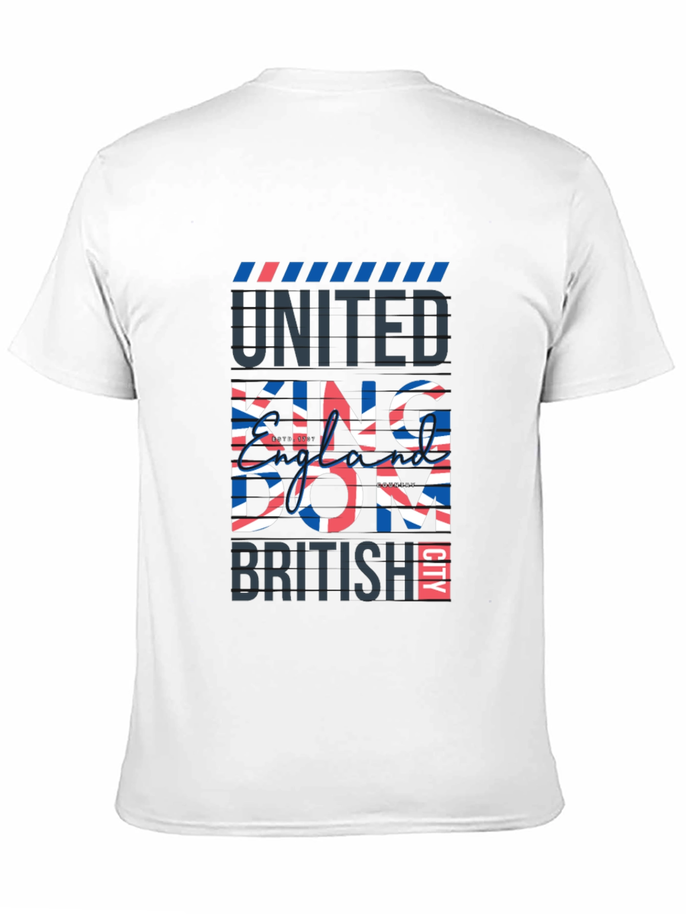 United Kingdom Graphic Tee - Mens Black T-Shirt