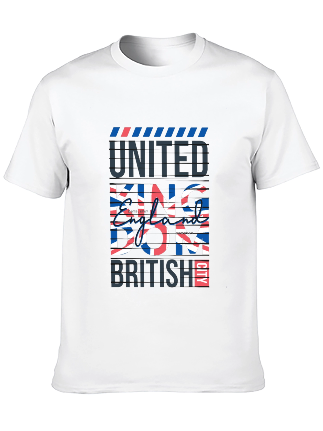 United Kingdom Graphic Tee - Mens Black T-Shirt