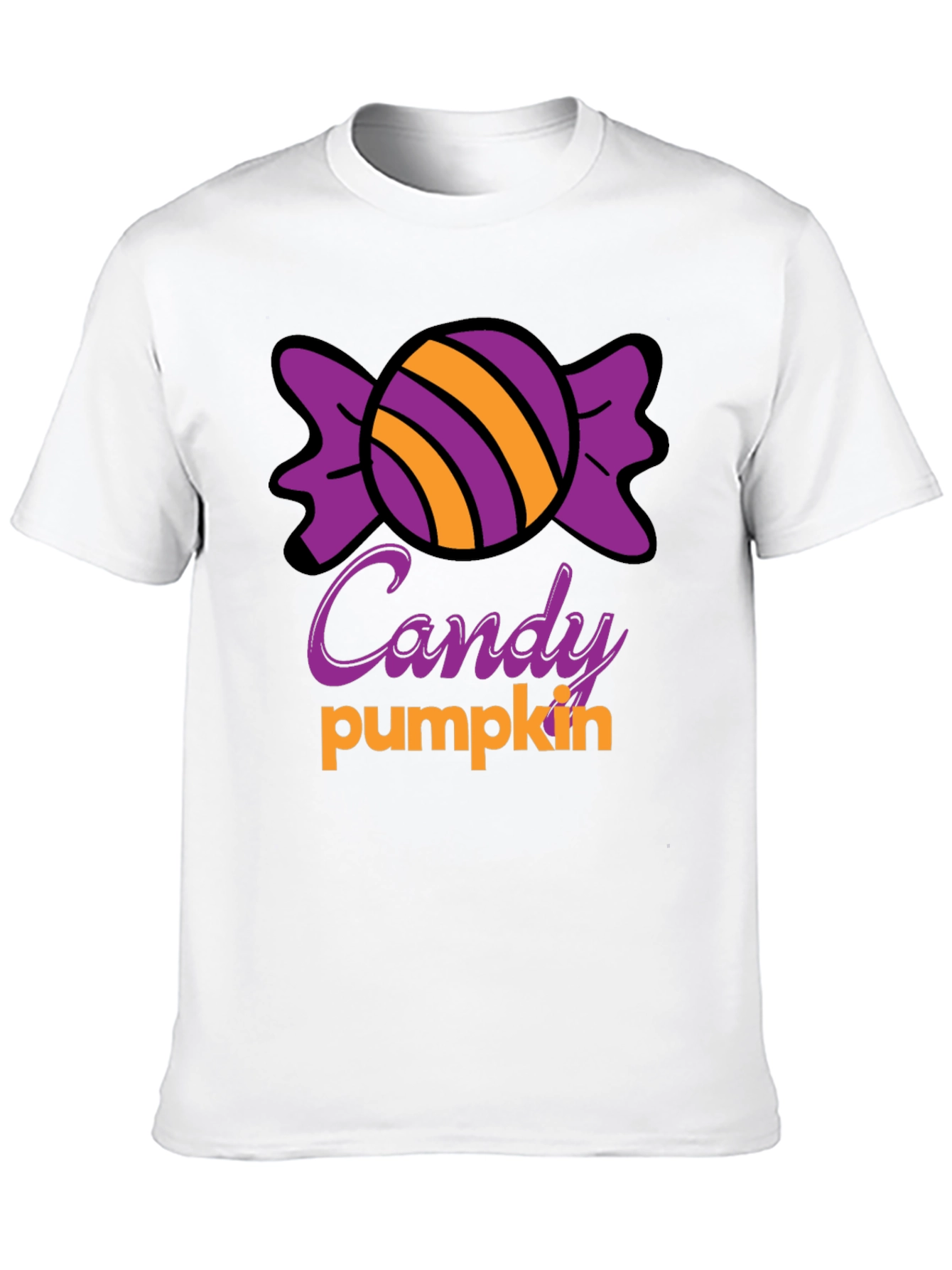 Candy Pumpkin Graphic Tee Halloween