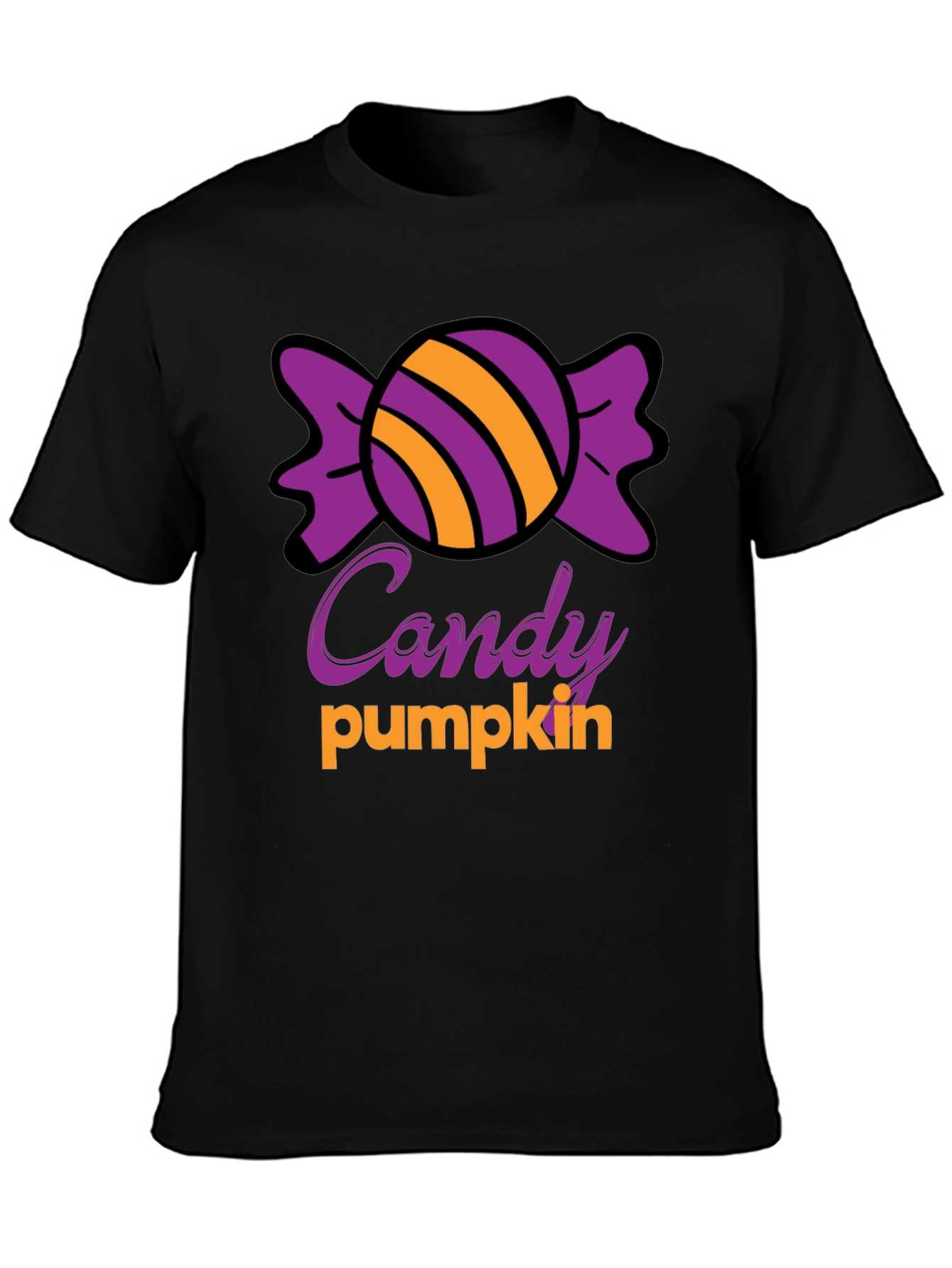 Candy Pumpkin Graphic Tee Halloween