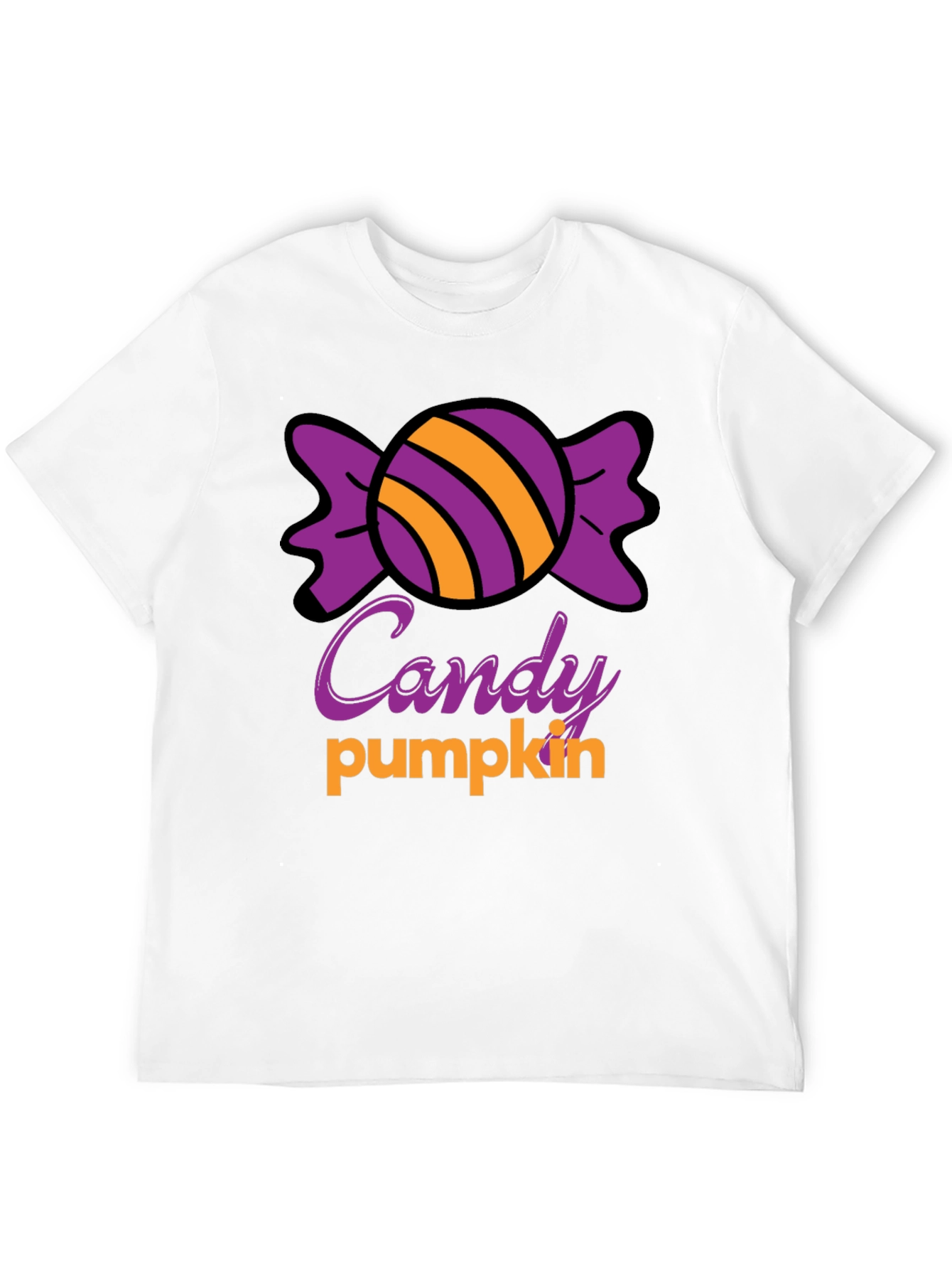 Candy Pumpkin Graphic Tee Halloween