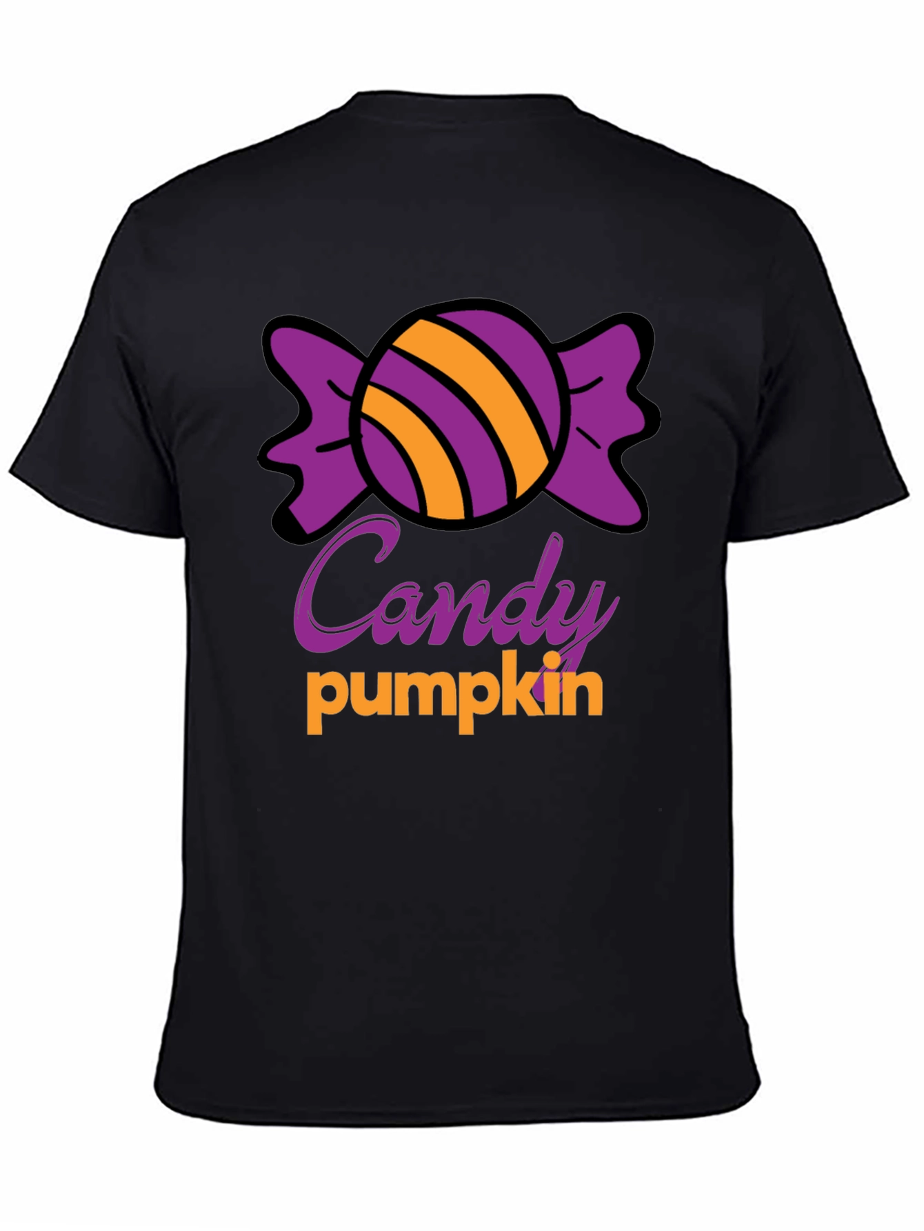 Candy Pumpkin Graphic Tee Halloween