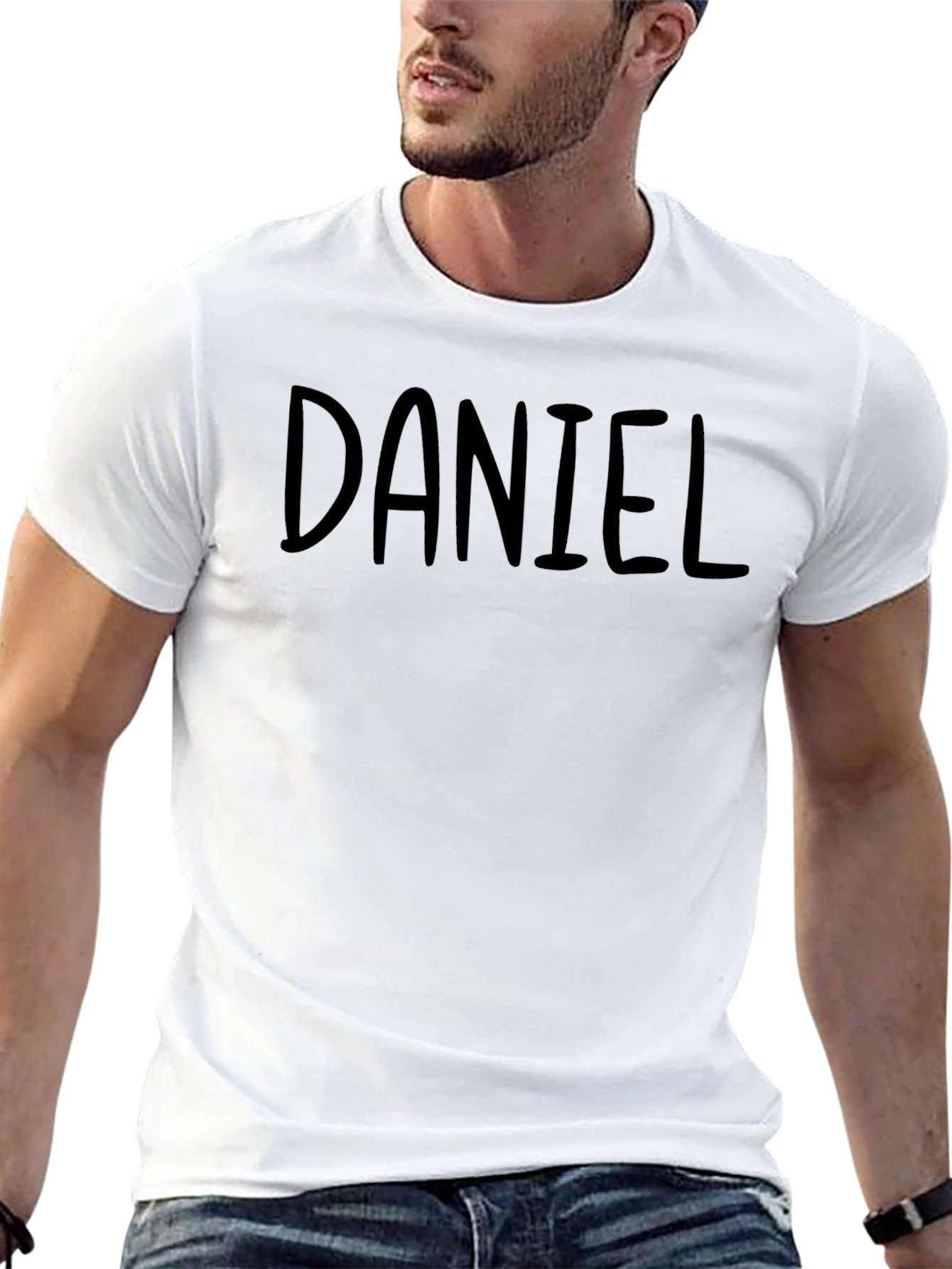 Daniel Black Crew Neck T-Shirt