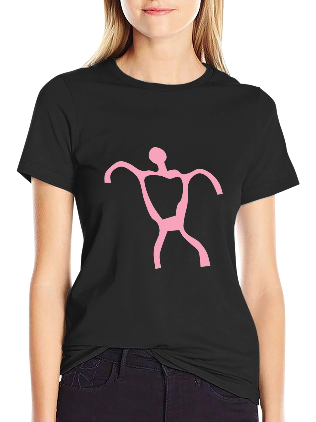 Pink Anthropomorph T-Shirt
