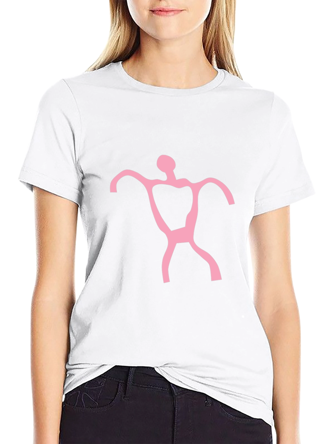 Pink Anthropomorph T-Shirt