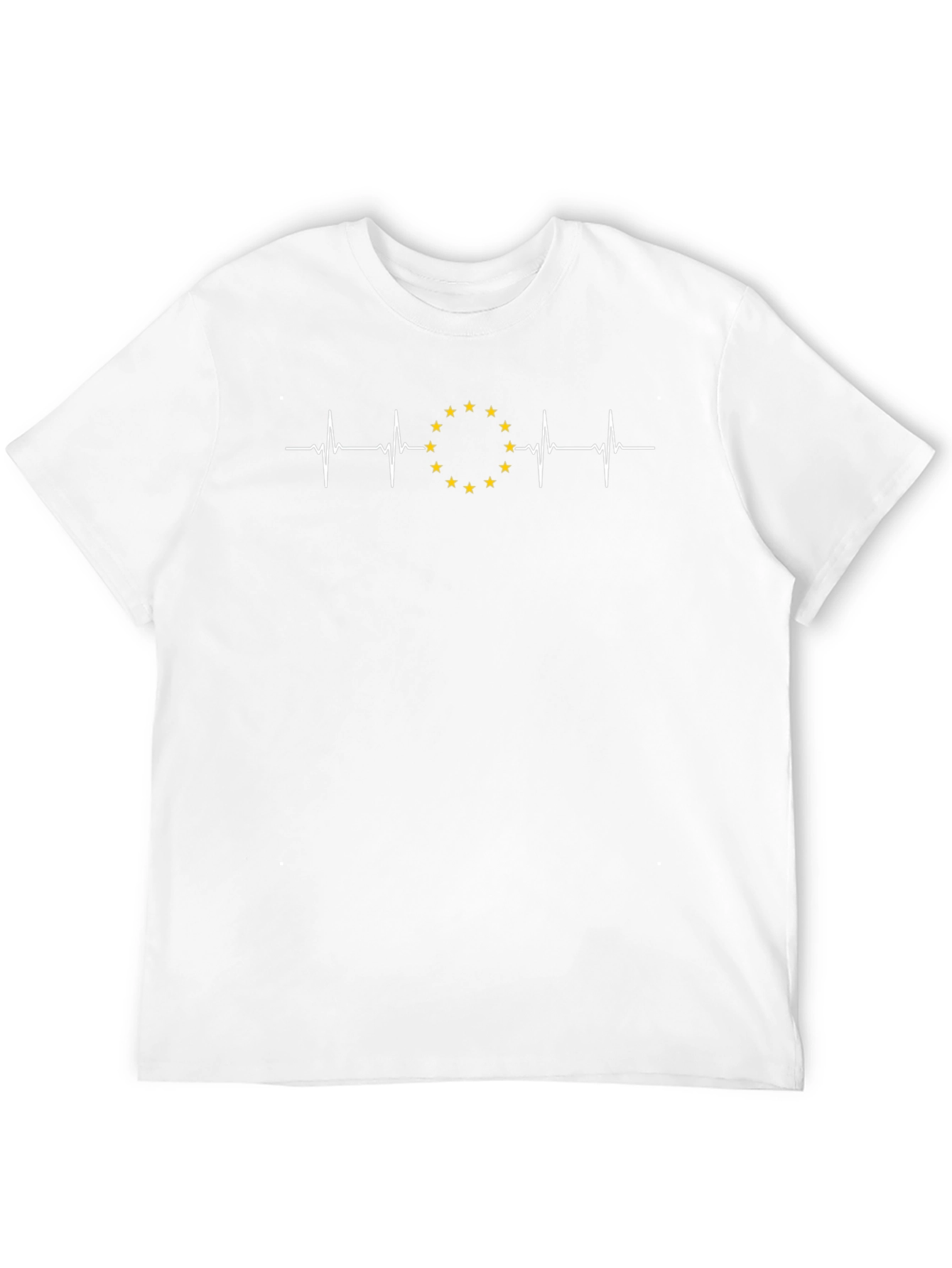 EU Heartbeat T-Shirt - Black