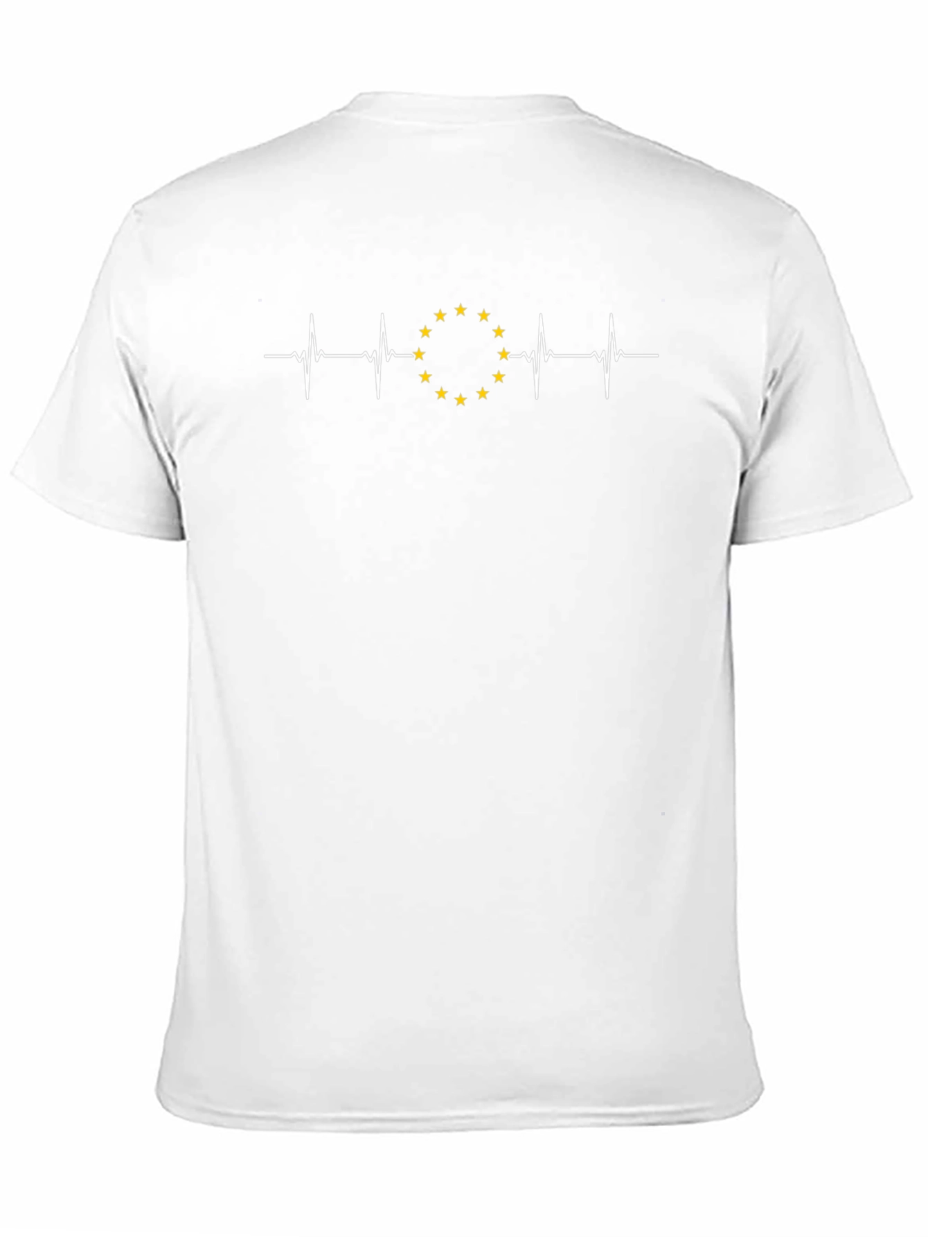EU Heartbeat T-Shirt - Black