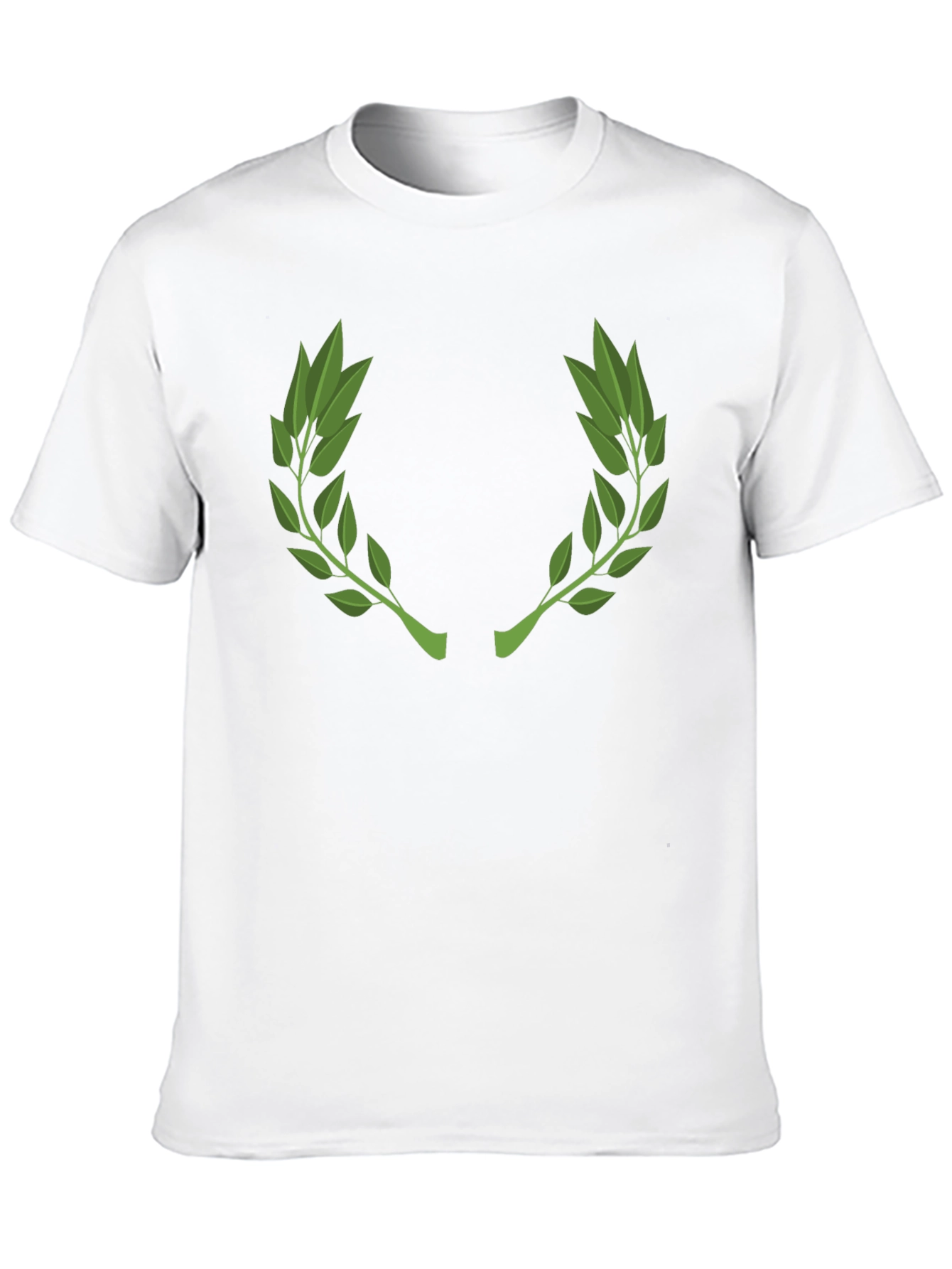 Classic Laurel Wreath Black Graphic Tee