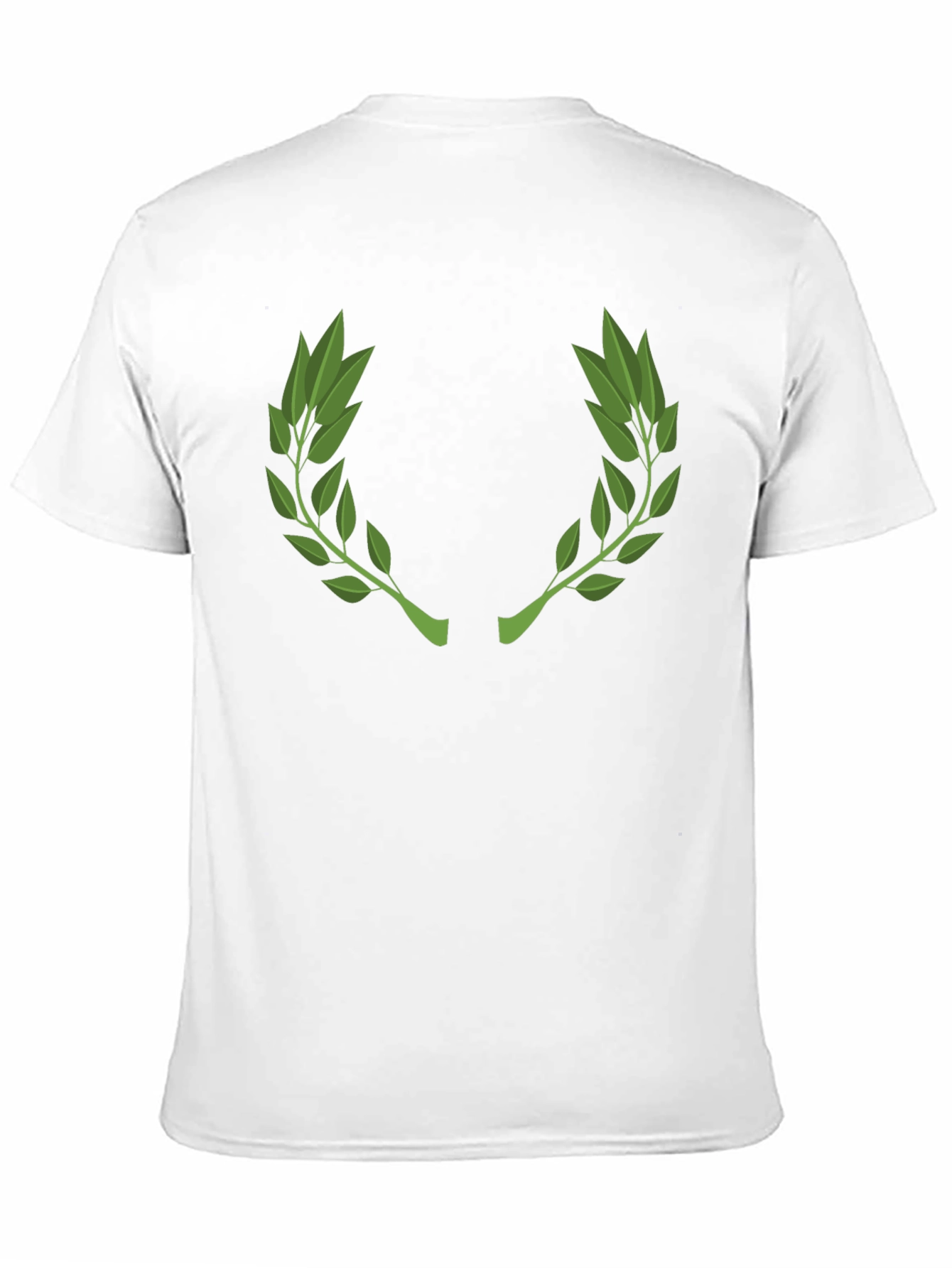 Classic Laurel Wreath Black Graphic Tee