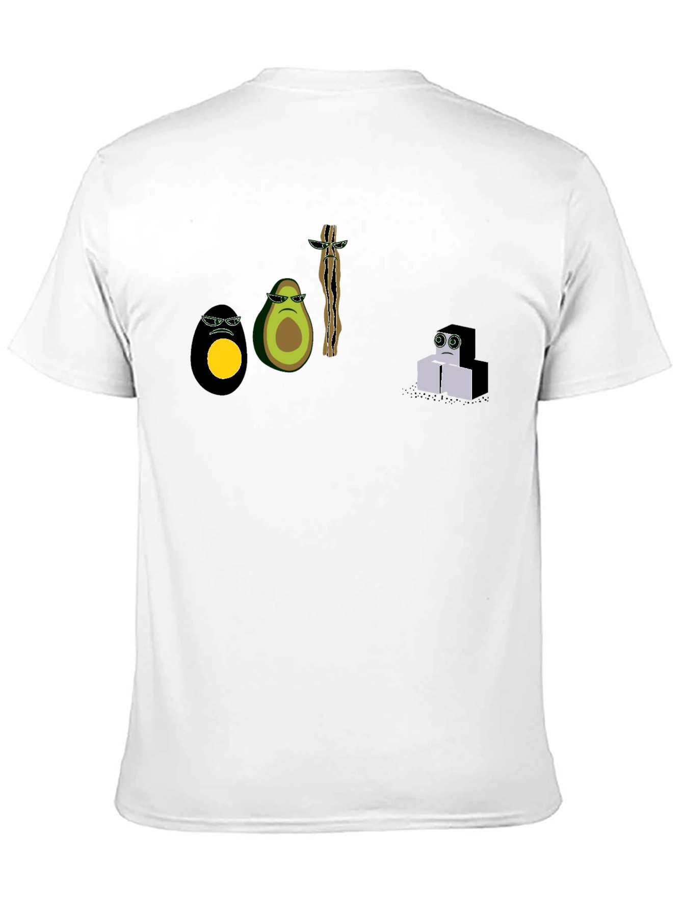 Cool Graphic Print Black T-Shirt