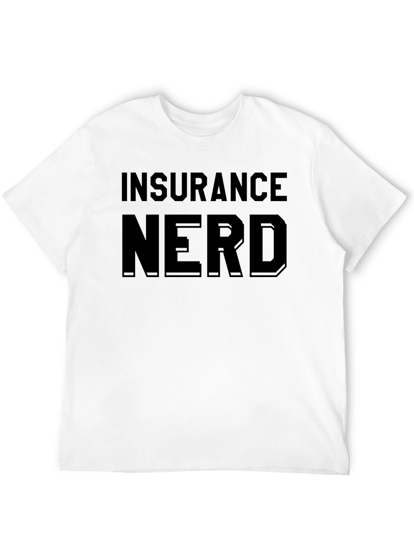 Insurance Nerd Black T-Shirt