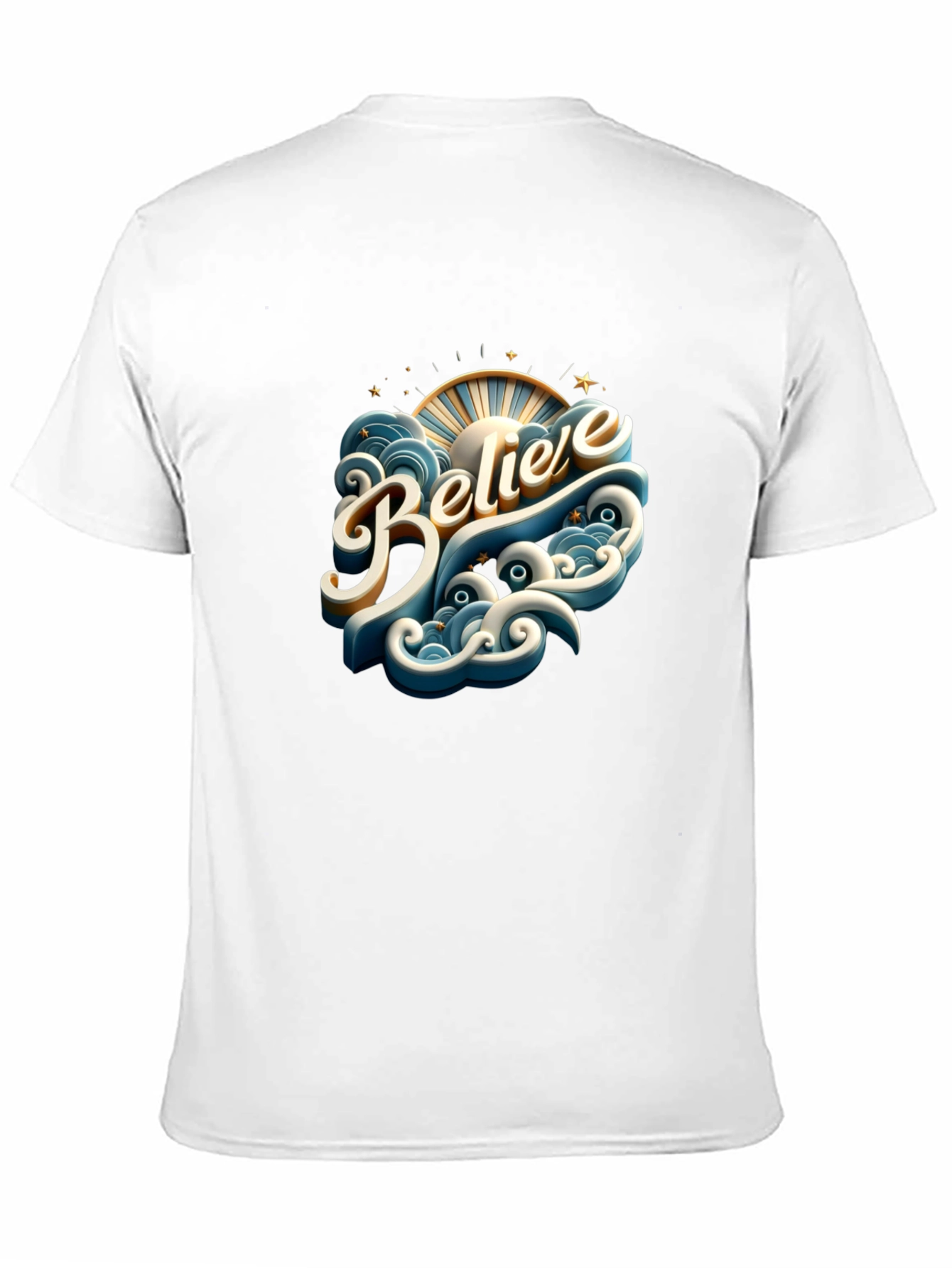 Believe Graphic Tee - Stylish Comfort