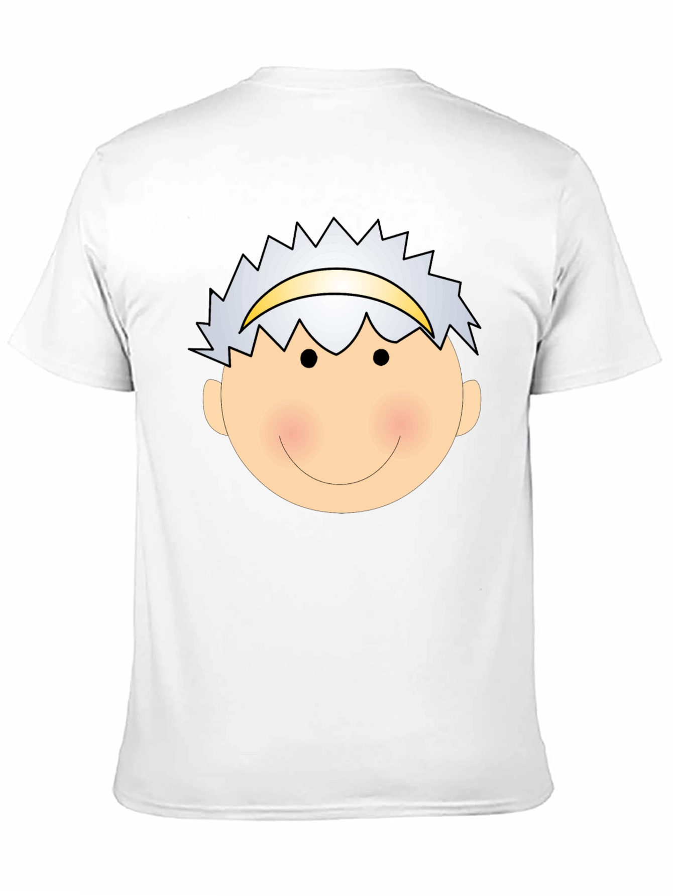 Angel Face Graphic Tee - Black Cotton T-Shirt