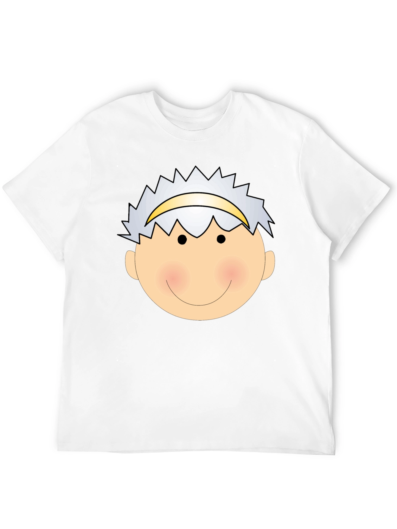 Angel Face Graphic Tee - Black Cotton T-Shirt