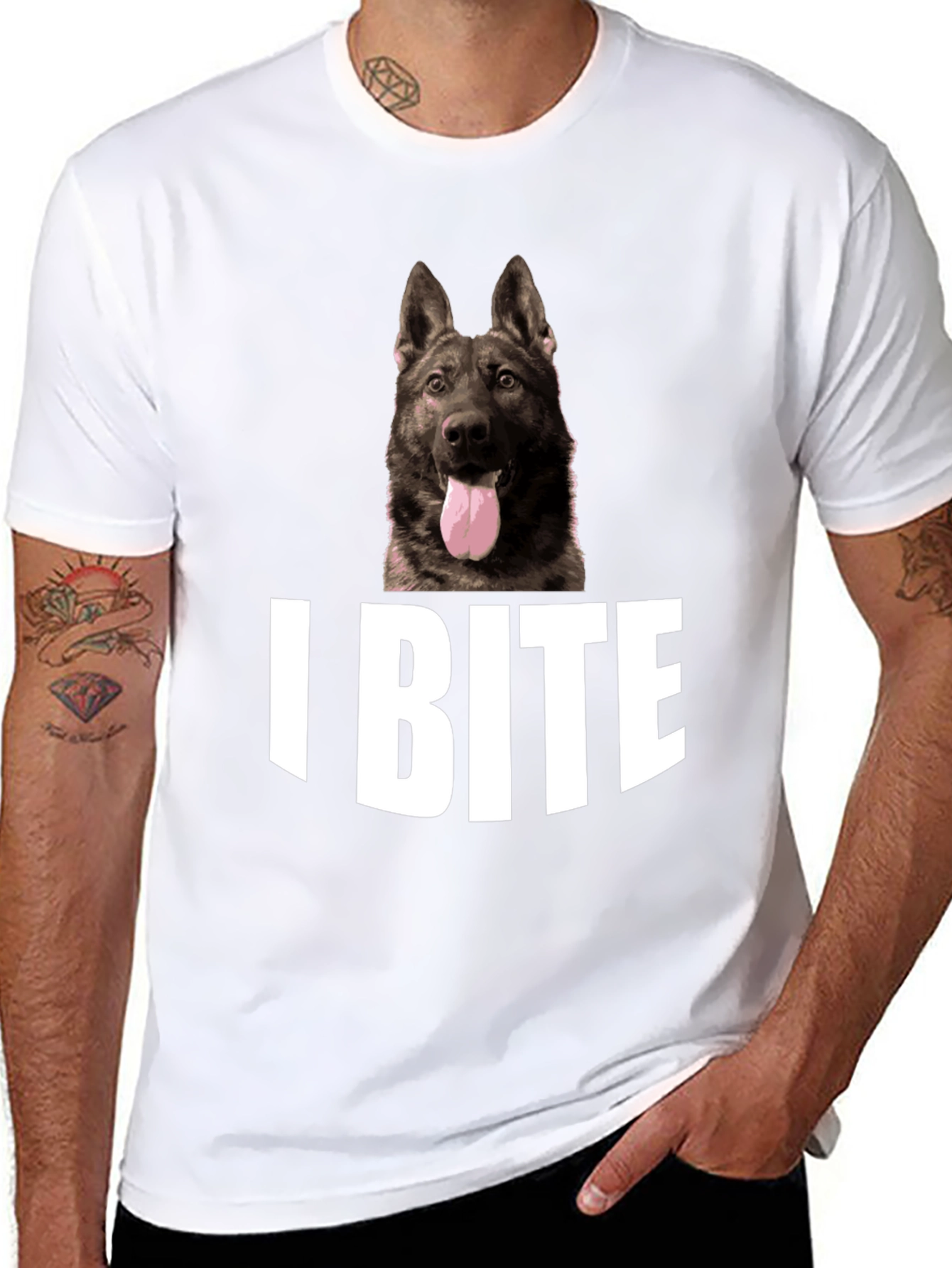 I Bite Dog T-Shirt