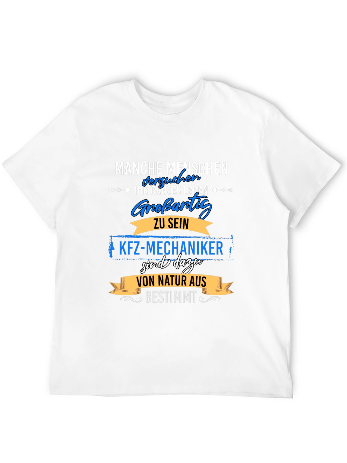 Mens Kfz-Mechaniker Graphic Tee - Great Mechanic Gift