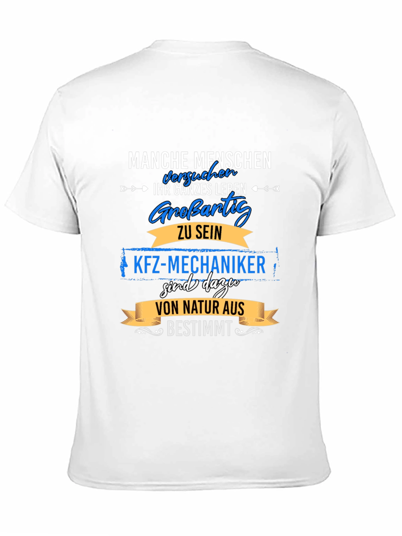 Mens Kfz-Mechaniker Graphic Tee - Great Mechanic Gift