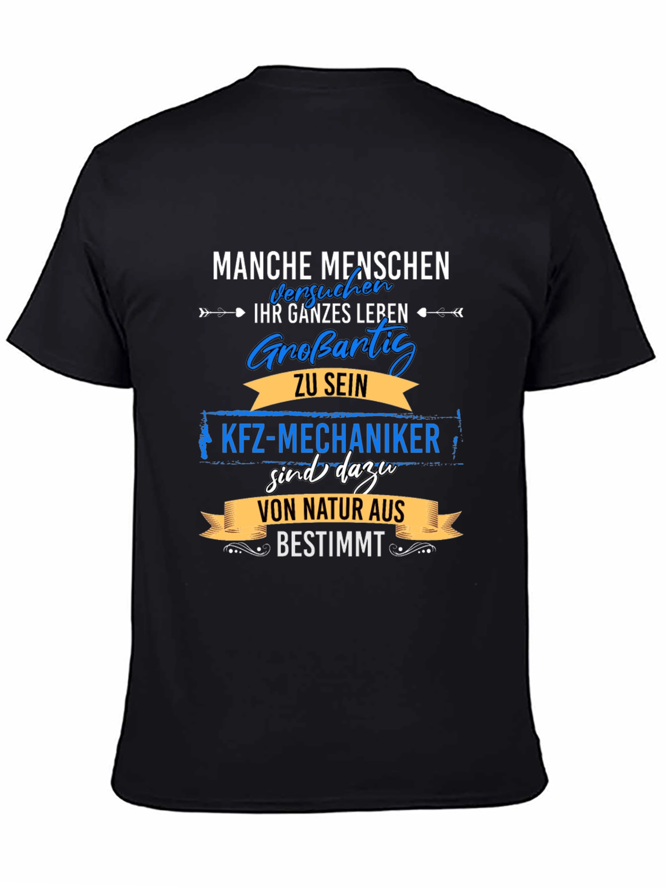 Mens Kfz-Mechaniker Graphic Tee - Great Mechanic Gift