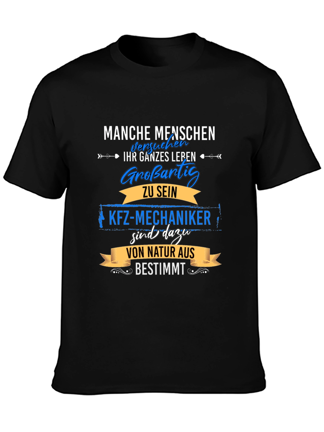 Mens Kfz-Mechaniker Graphic Tee - Great Mechanic Gift