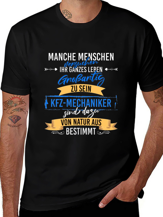 Mens Kfz-Mechaniker Graphic Tee - Great Mechanic Gift