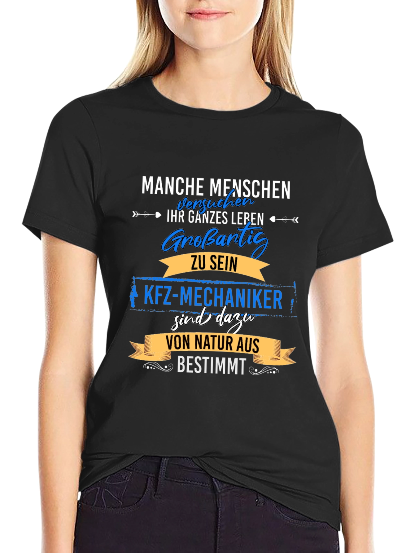 Mens Kfz-Mechaniker Graphic Tee - Great Mechanic Gift