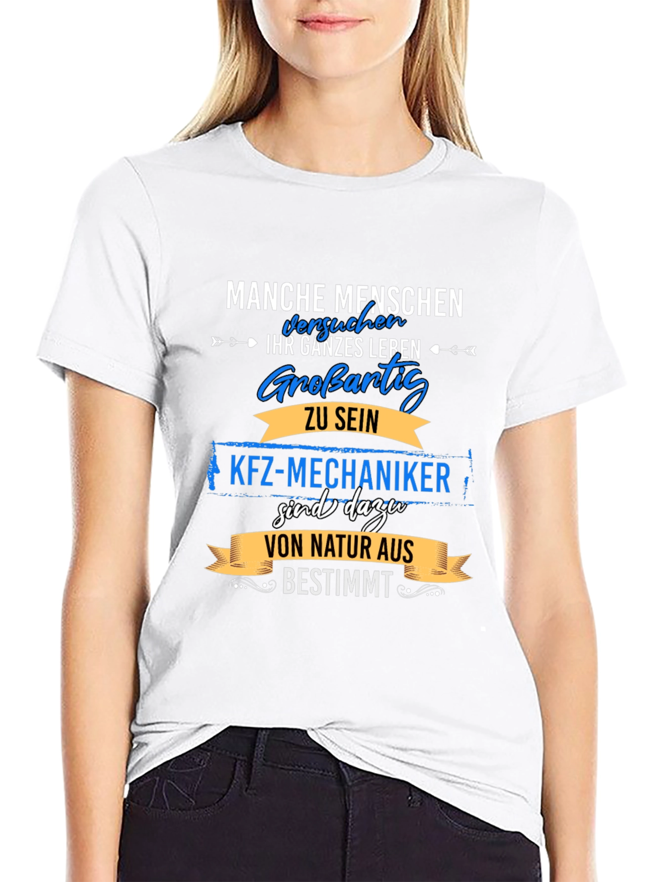 Mens Kfz-Mechaniker Graphic Tee - Great Mechanic Gift