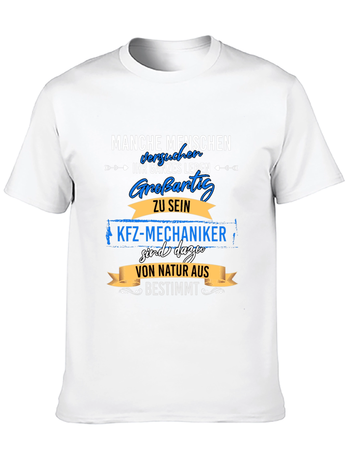 Mens Kfz-Mechaniker Graphic Tee - Great Mechanic Gift