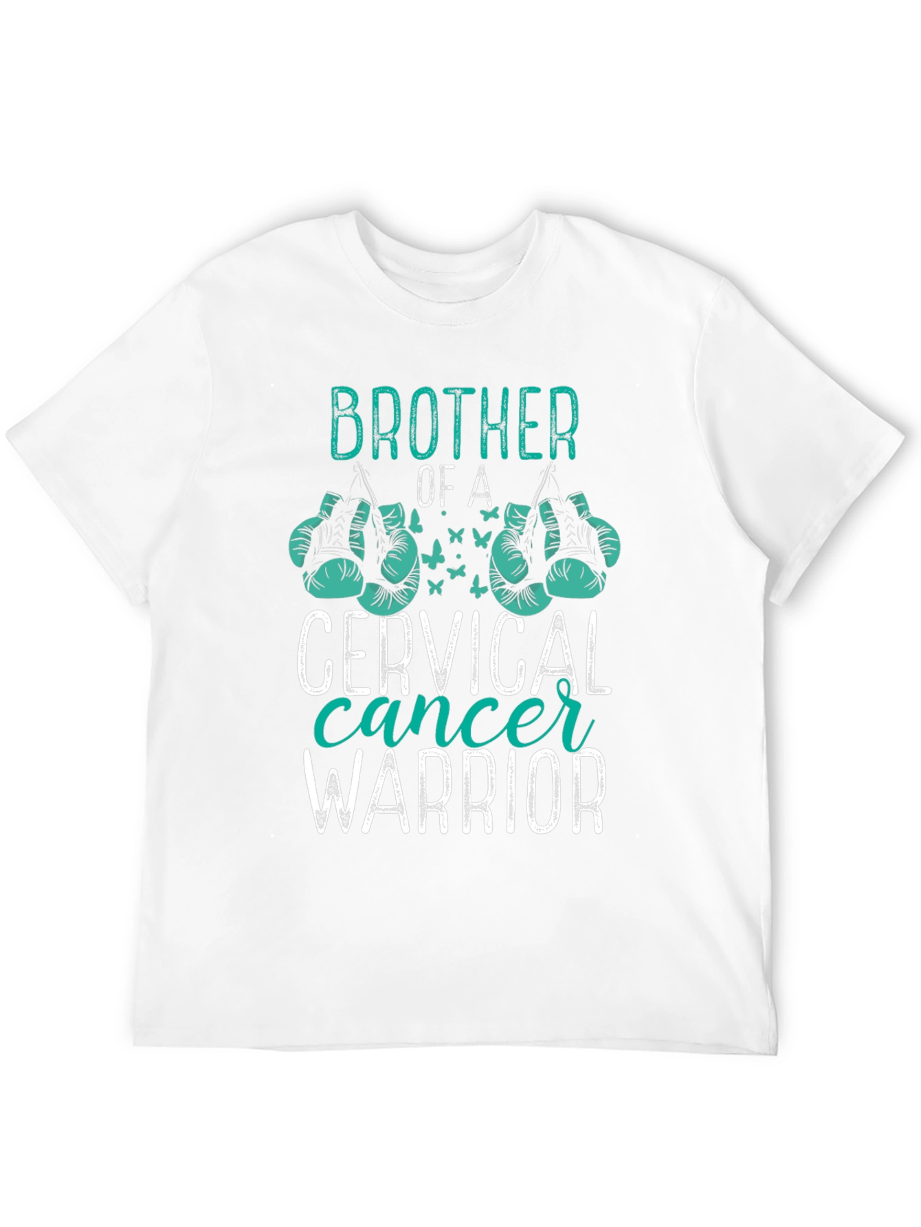 Brother of a Cervical Cancer Warrior T-Shirt