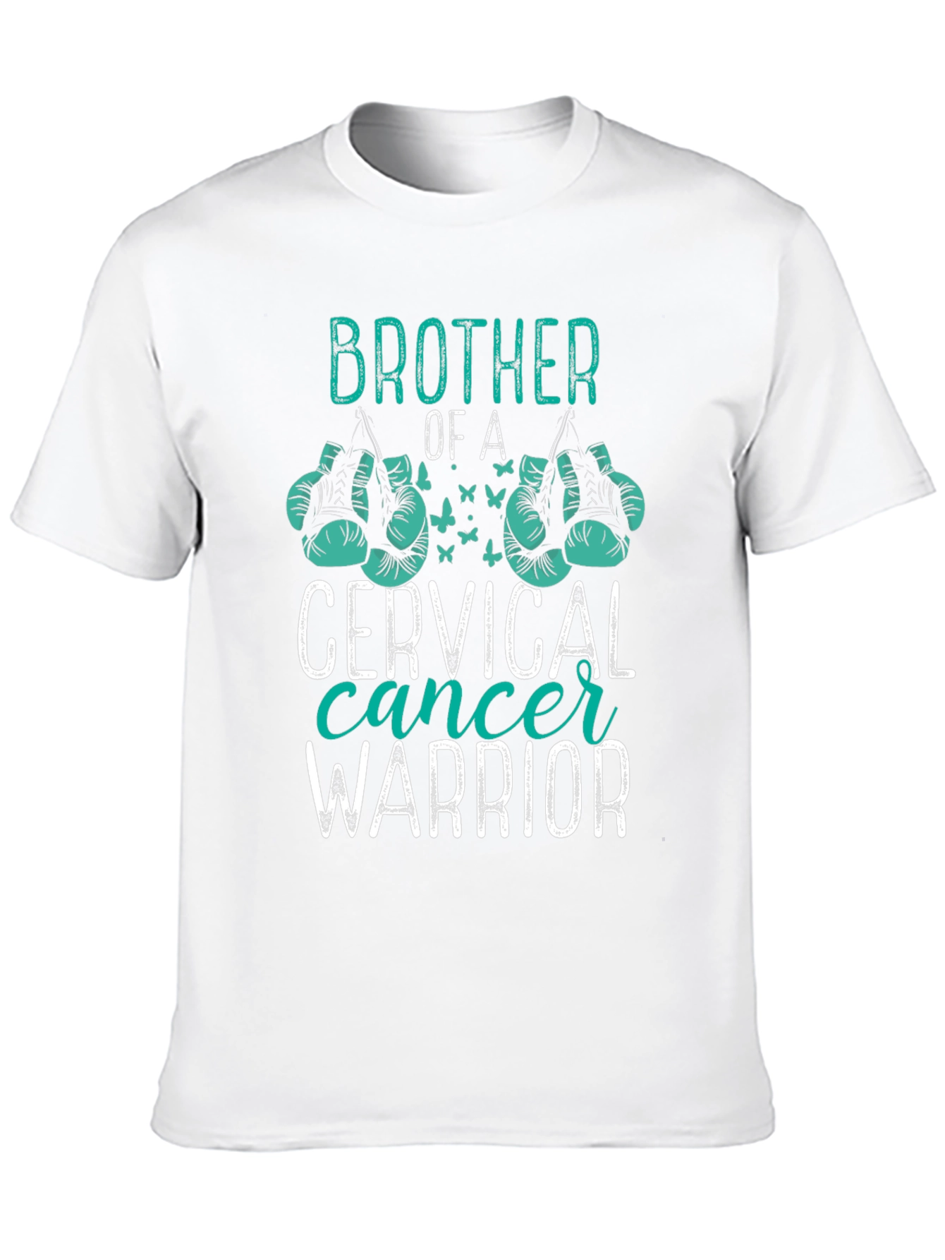 Brother of a Cervical Cancer Warrior T-Shirt