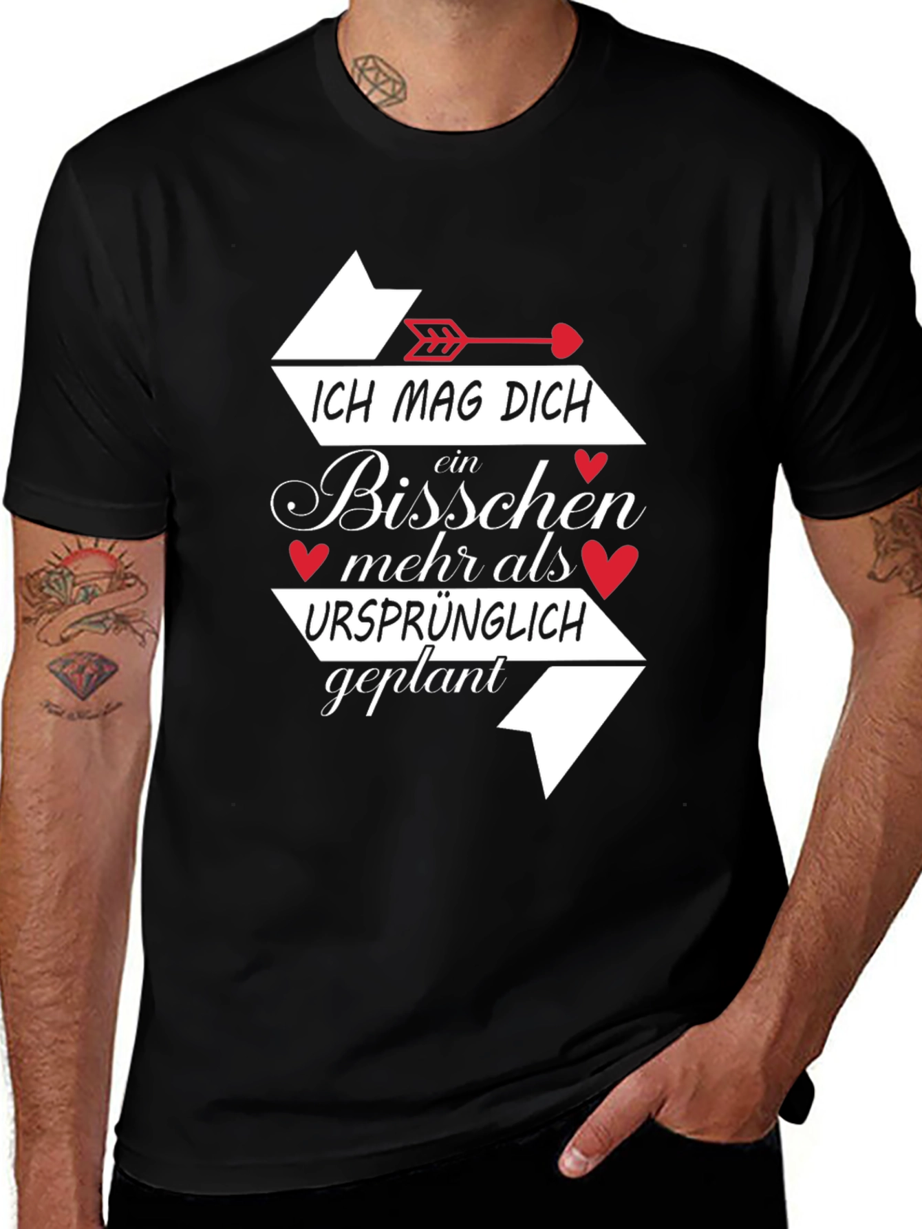 Ich Mag Dich T-Shirt -  German Love Tee