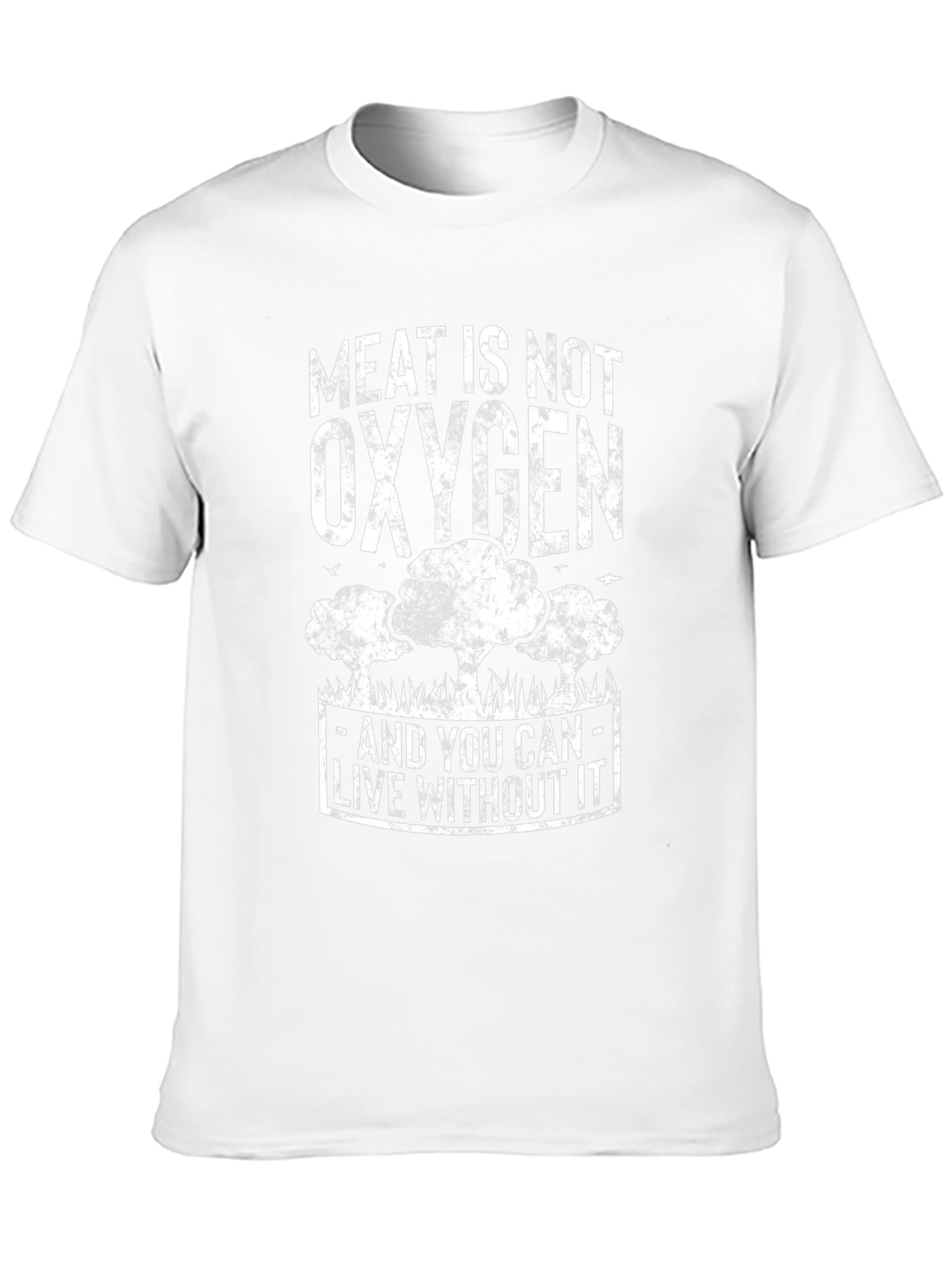 Meat is not Oxygen Graphic T-Shirt