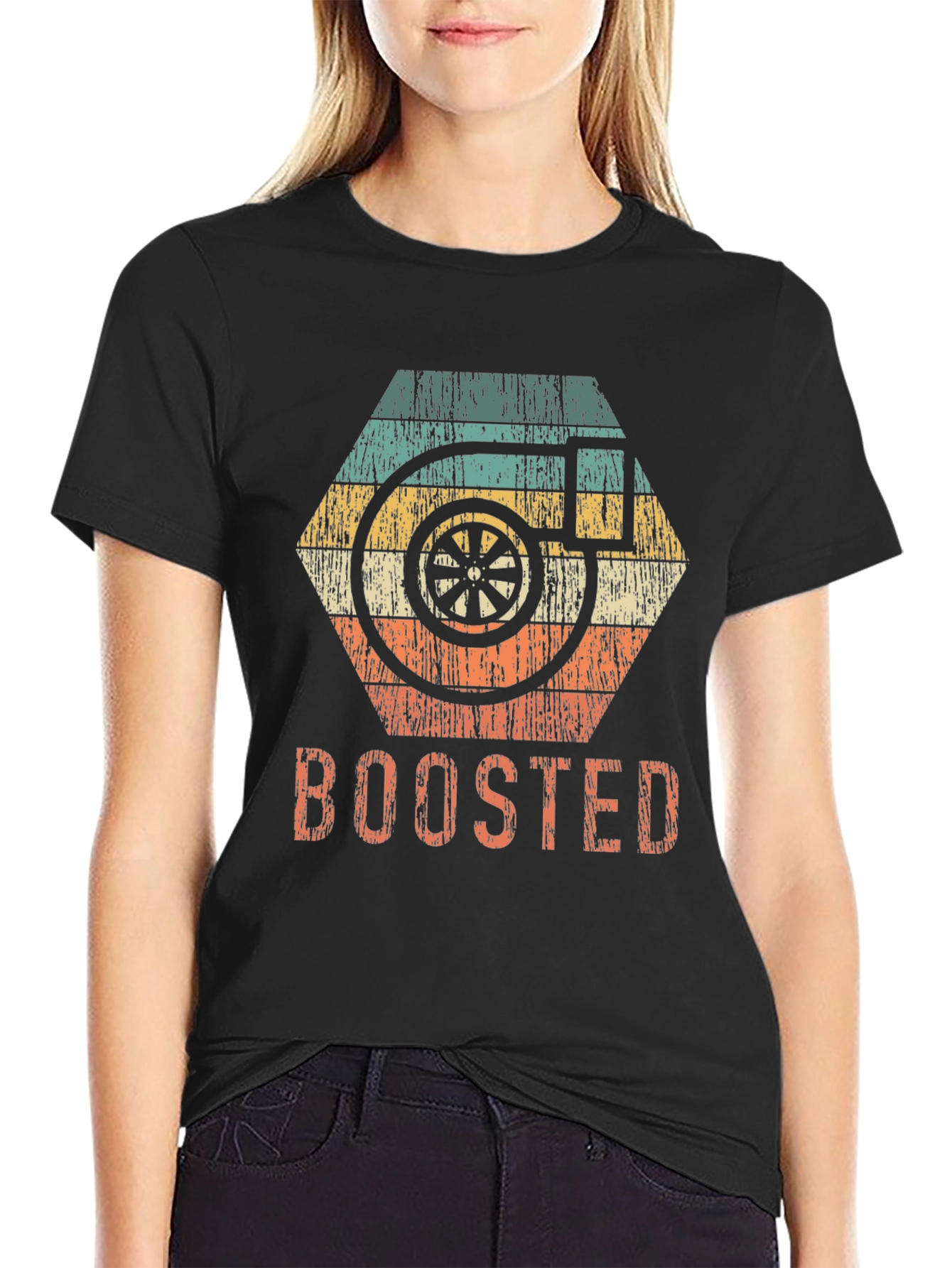 Boosted Turbo Retro Graphic T-Shirt