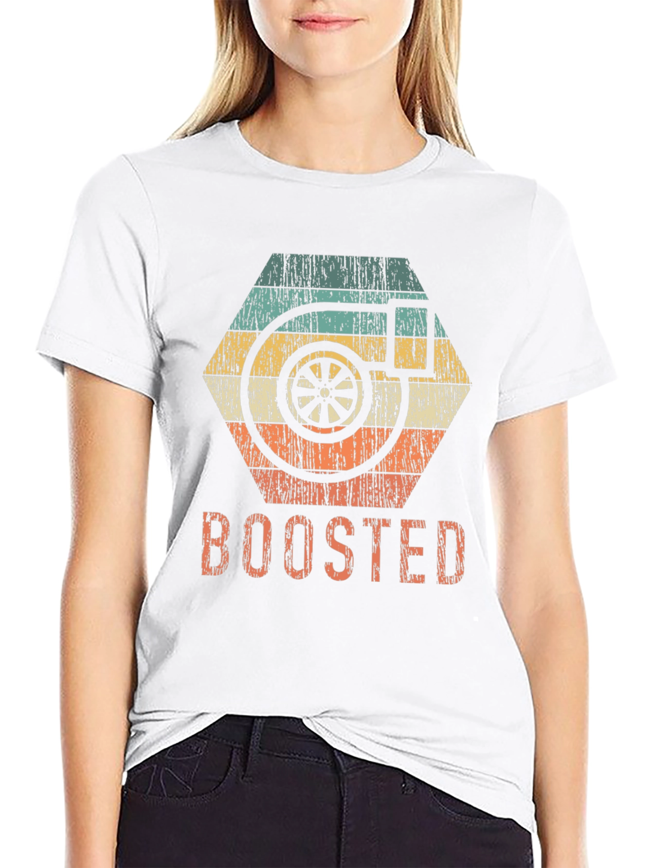 Boosted Turbo Retro Graphic T-Shirt