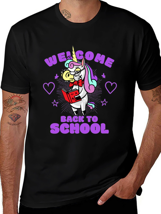 Welcome Back To School Unicorn T-Shirt