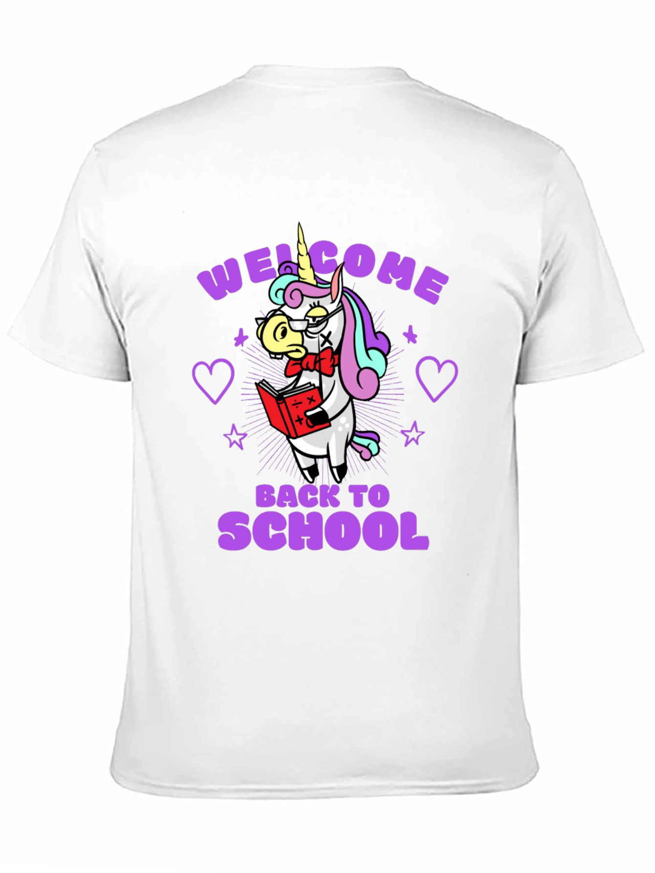 Welcome Back To School Unicorn T-Shirt