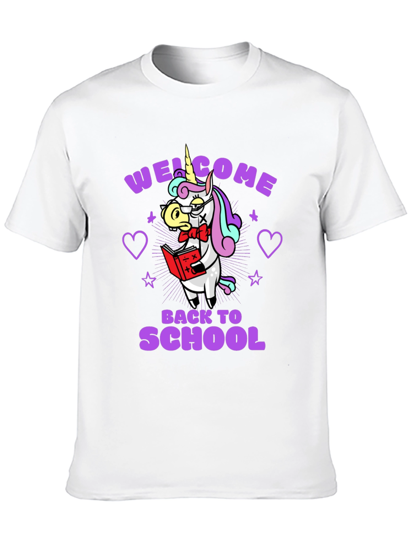 Welcome Back To School Unicorn T-Shirt