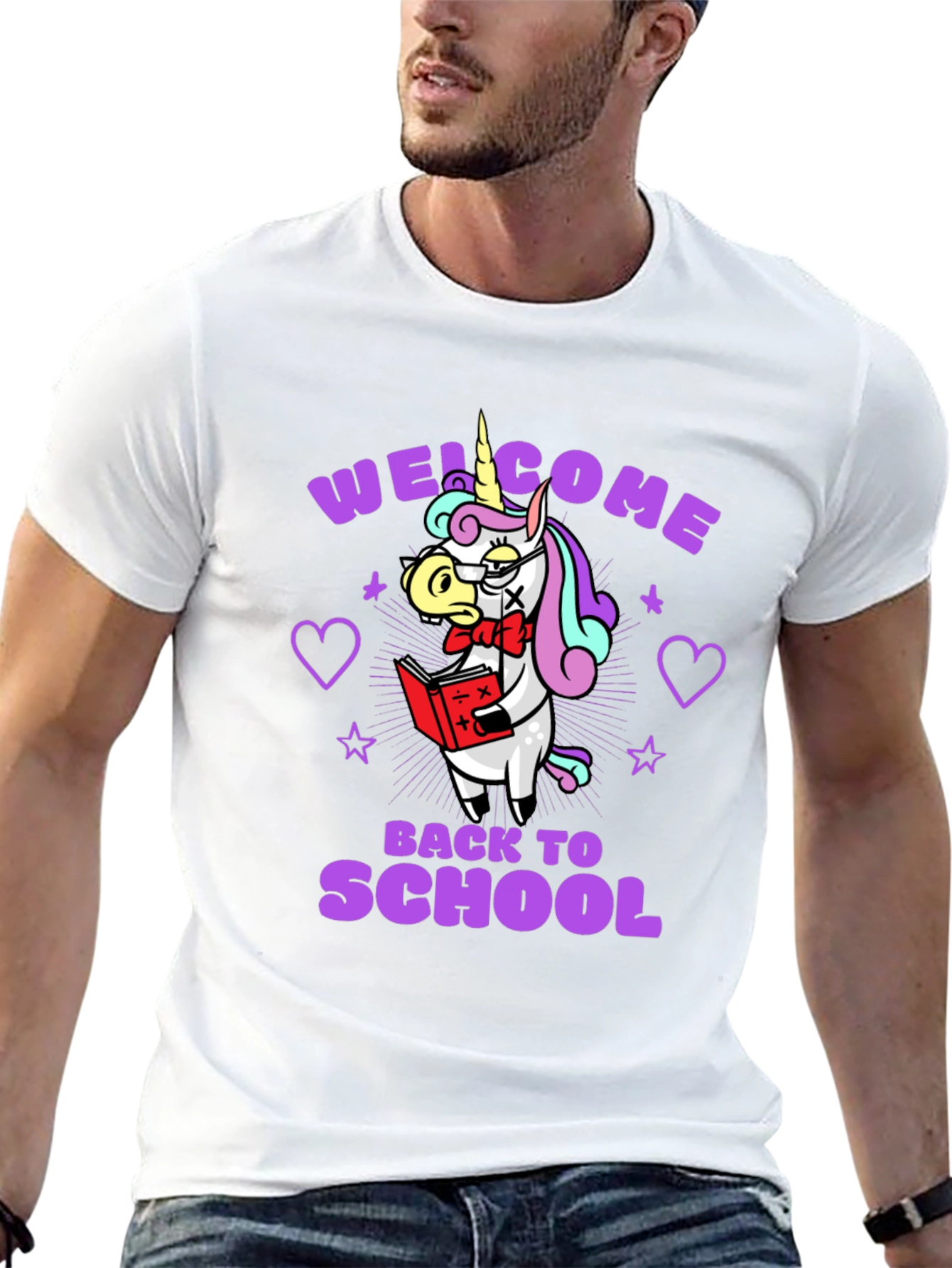 Welcome Back To School Unicorn T-Shirt