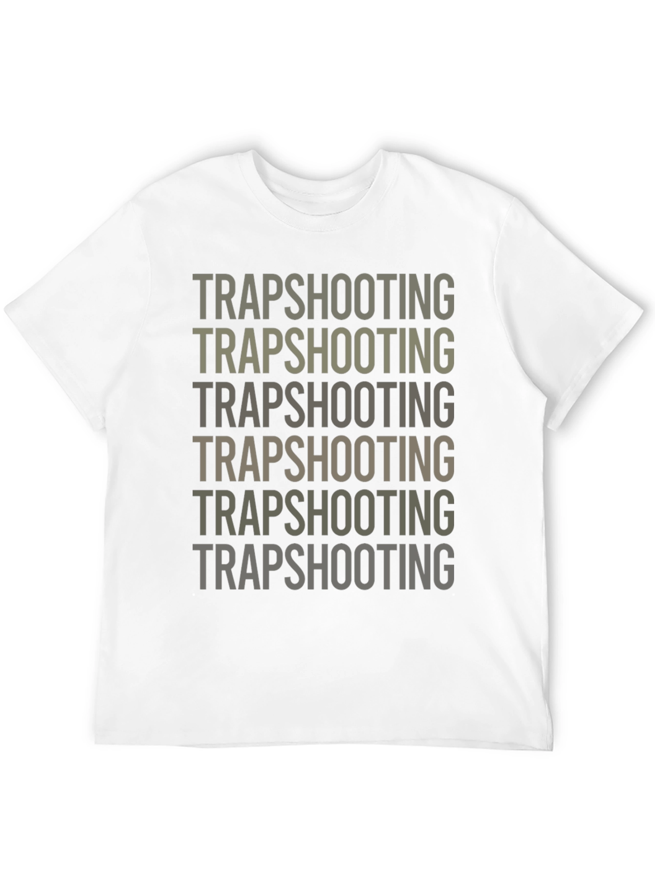 Trapshooting Graphic Print T-Shirt