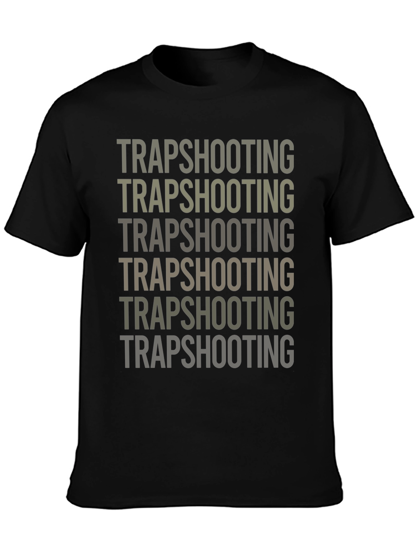 Trapshooting Graphic Print T-Shirt