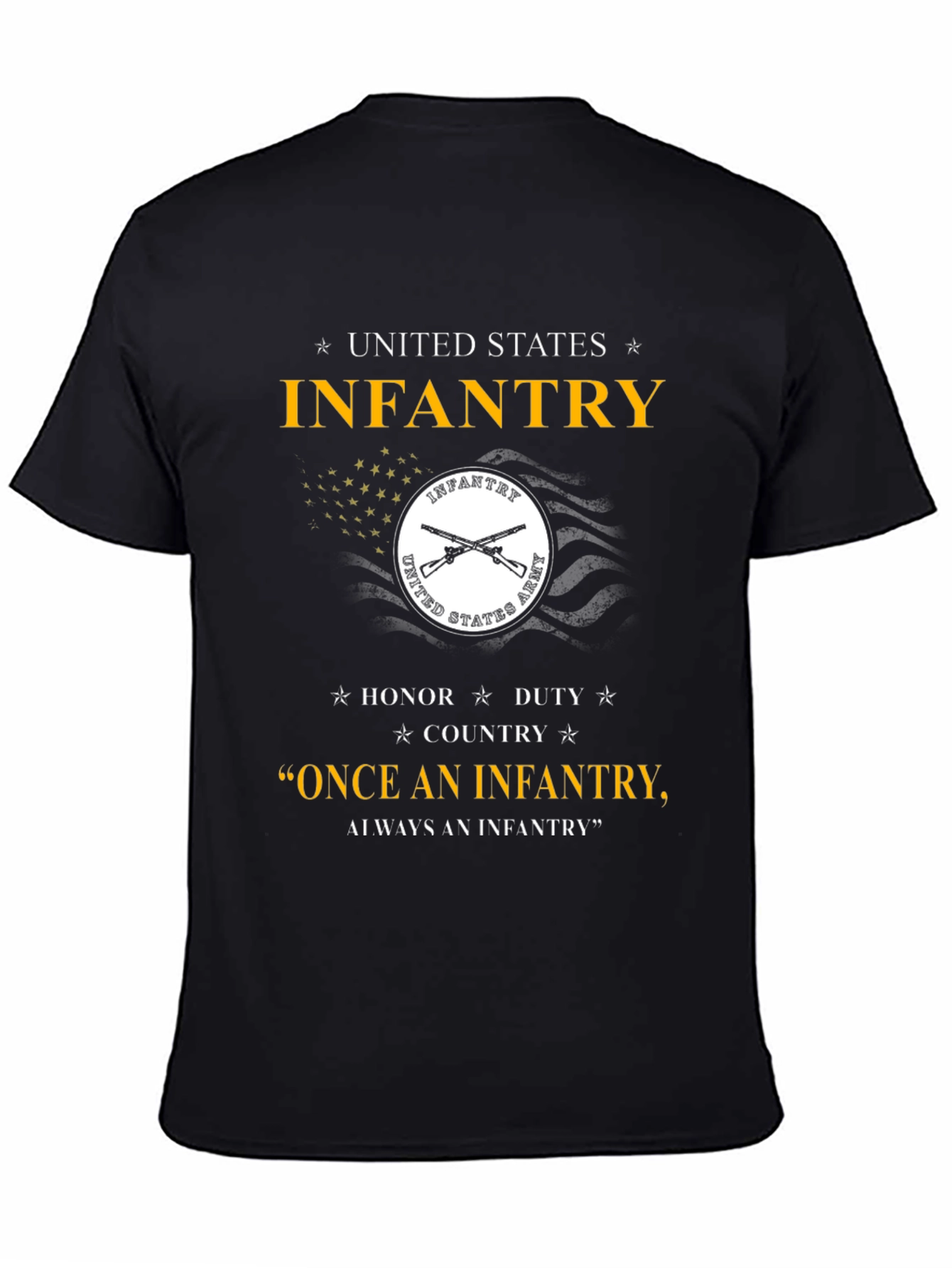 United States Infantry T-Shirt - Honor Duty Country