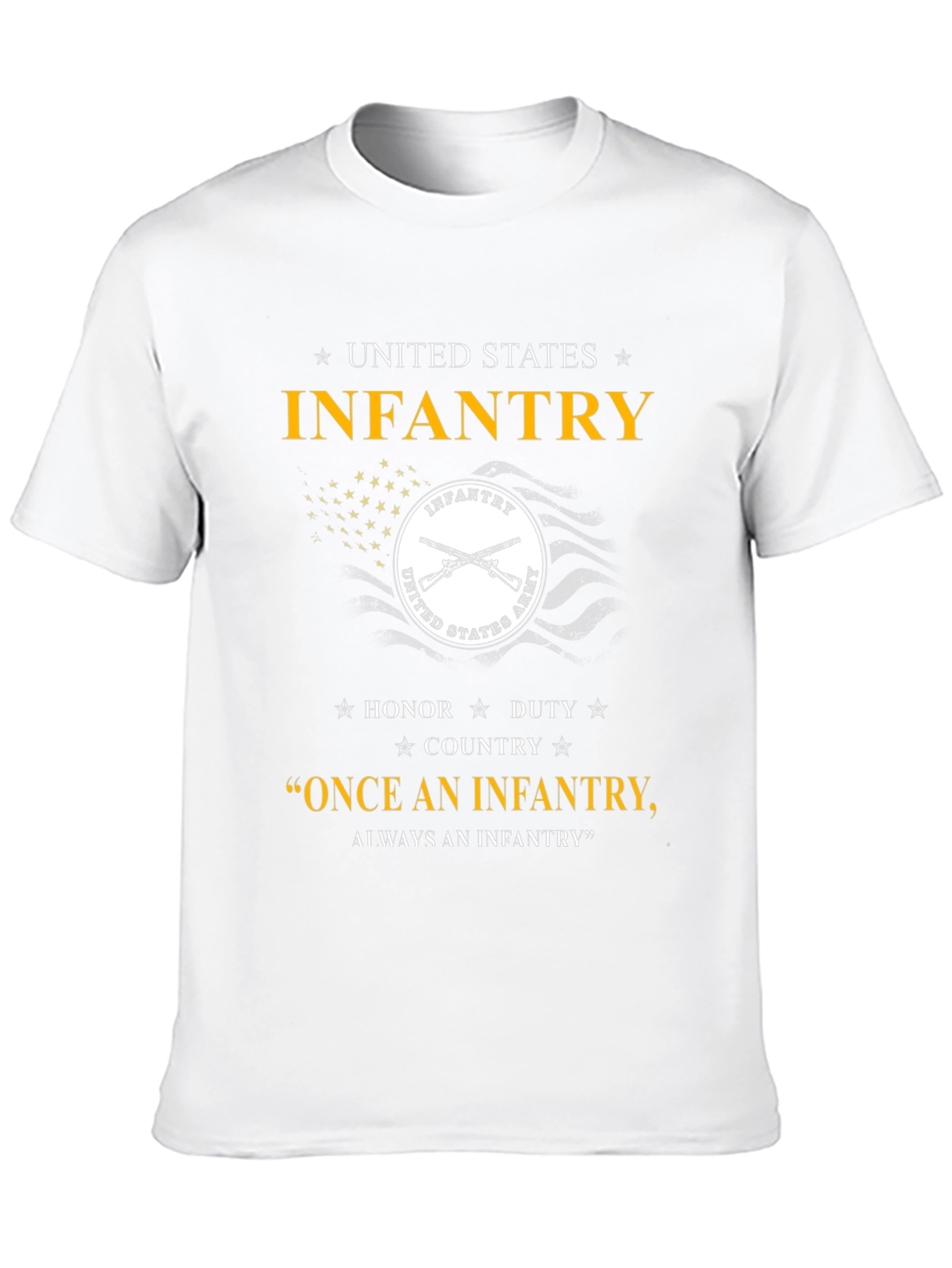 United States Infantry T-Shirt - Honor Duty Country