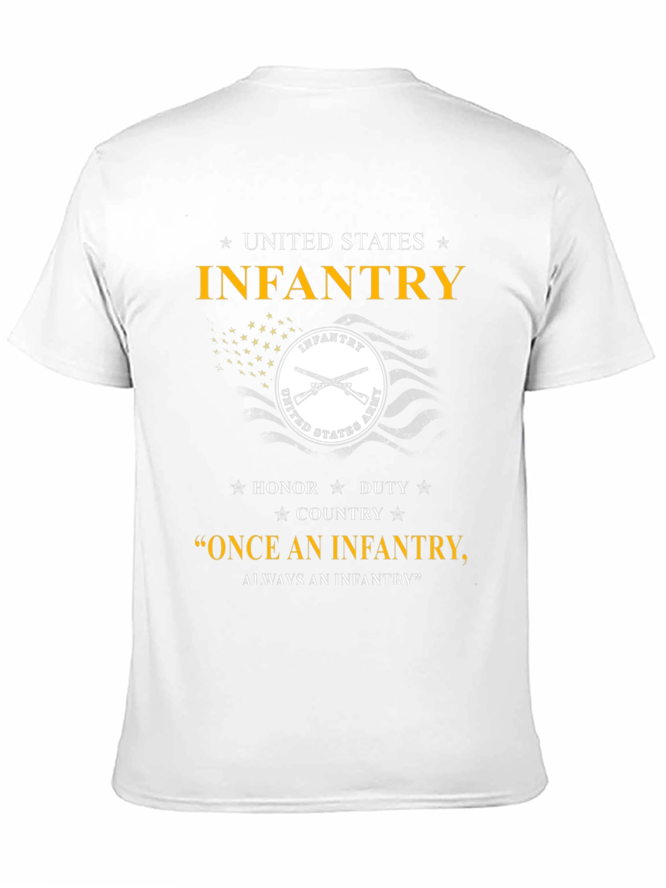United States Infantry T-Shirt - Honor Duty Country