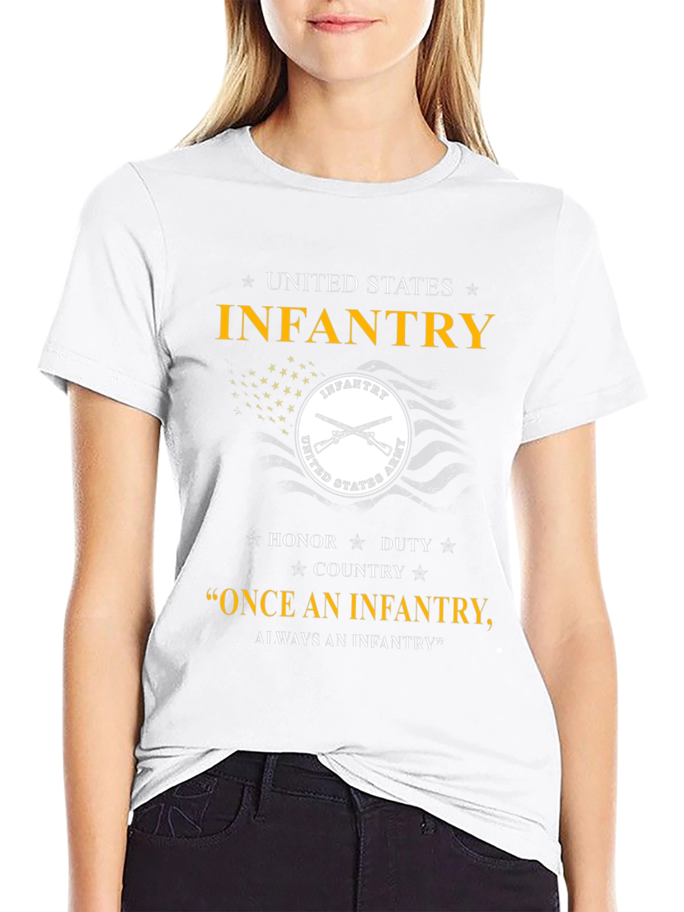 United States Infantry T-Shirt - Honor Duty Country