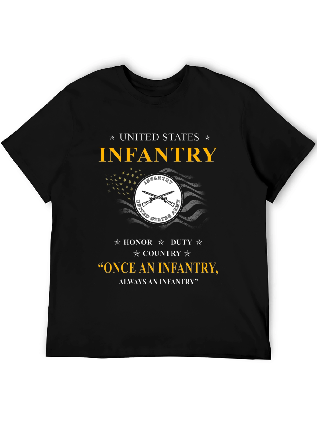 United States Infantry T-Shirt - Honor Duty Country