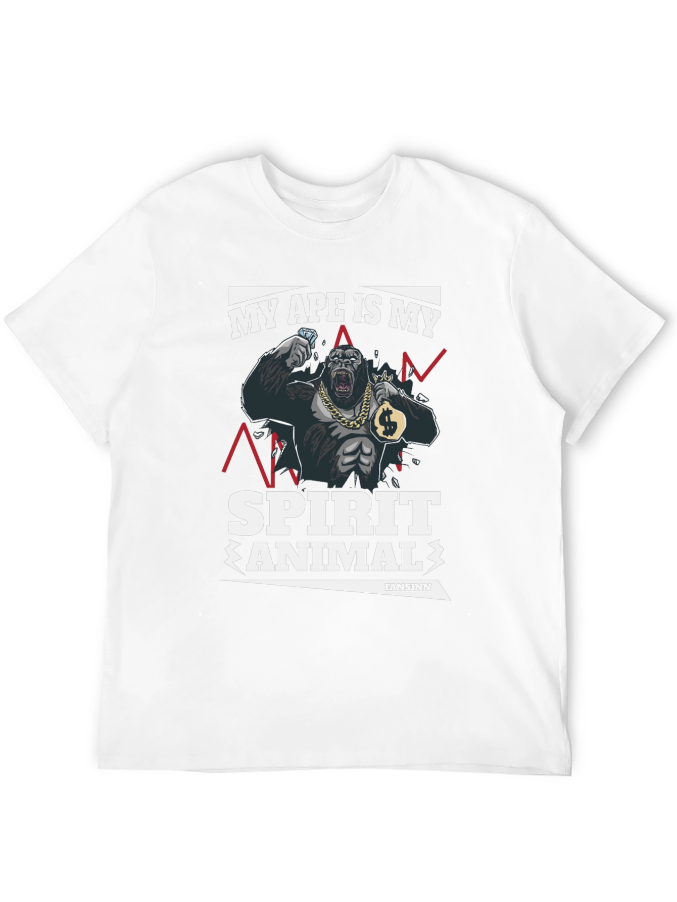 My Ape Is My Spirit Animal Graphic T-Shirt