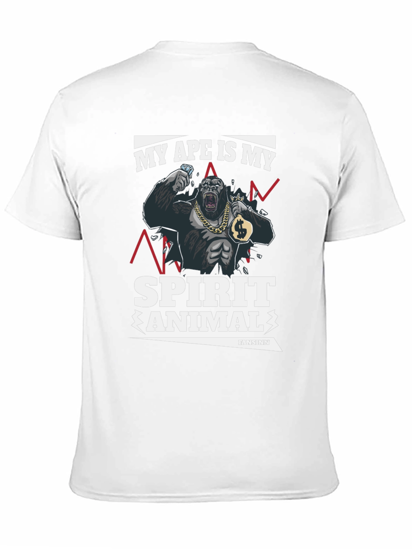 My Ape Is My Spirit Animal Graphic T-Shirt